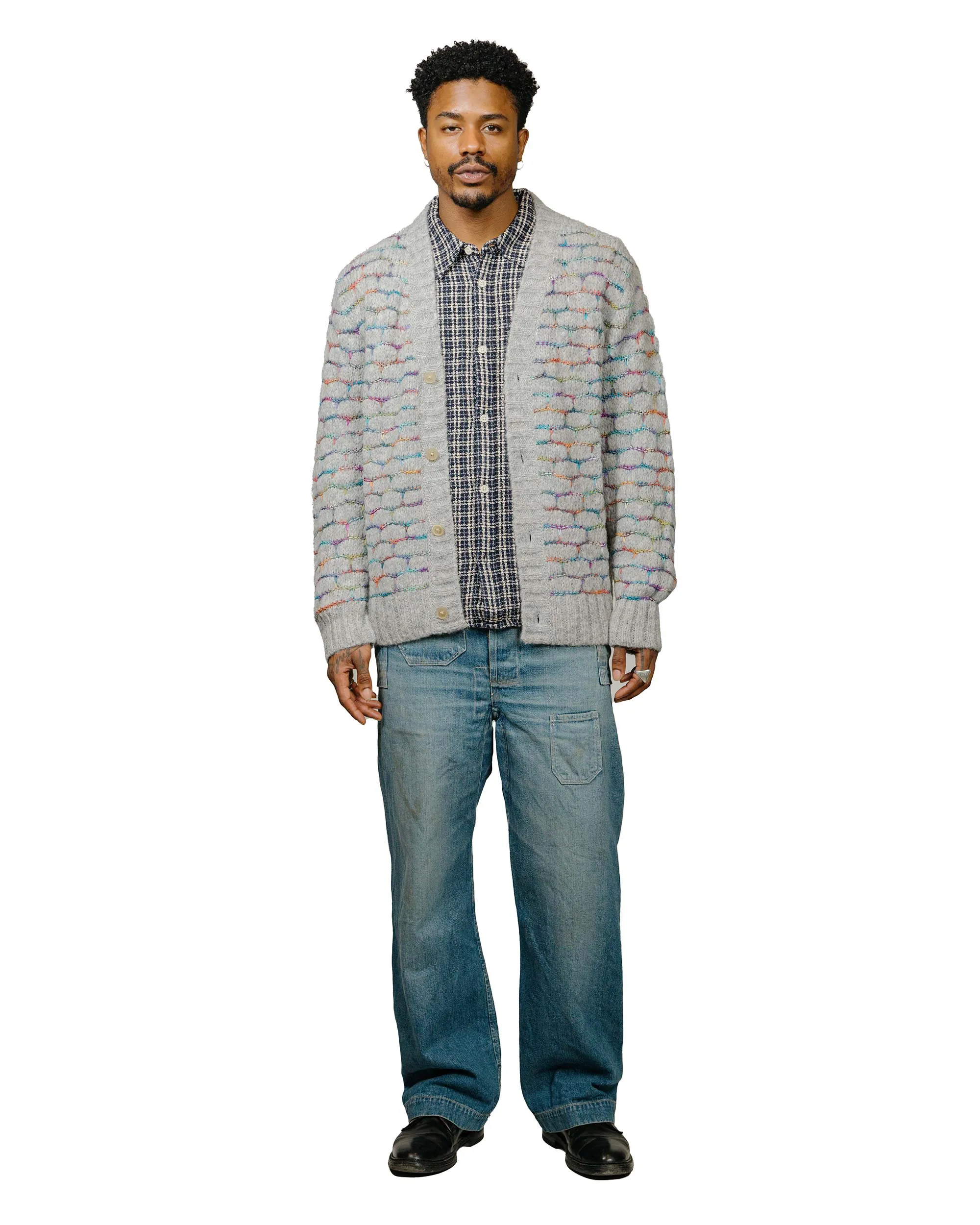 Corridor Raga Cardigan Grey sold by Lost & Found product image thumbnail 4