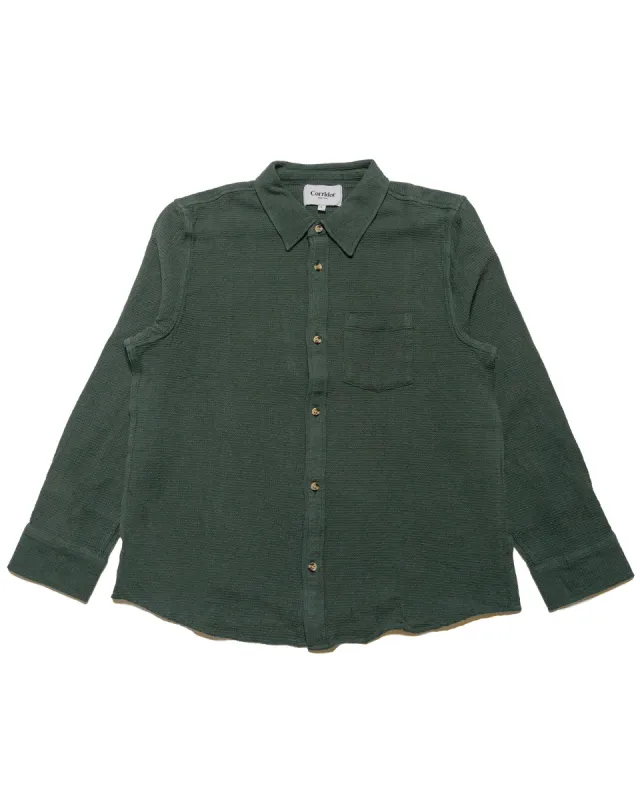 Corridor Waffle LS Green sold by Lost & Found