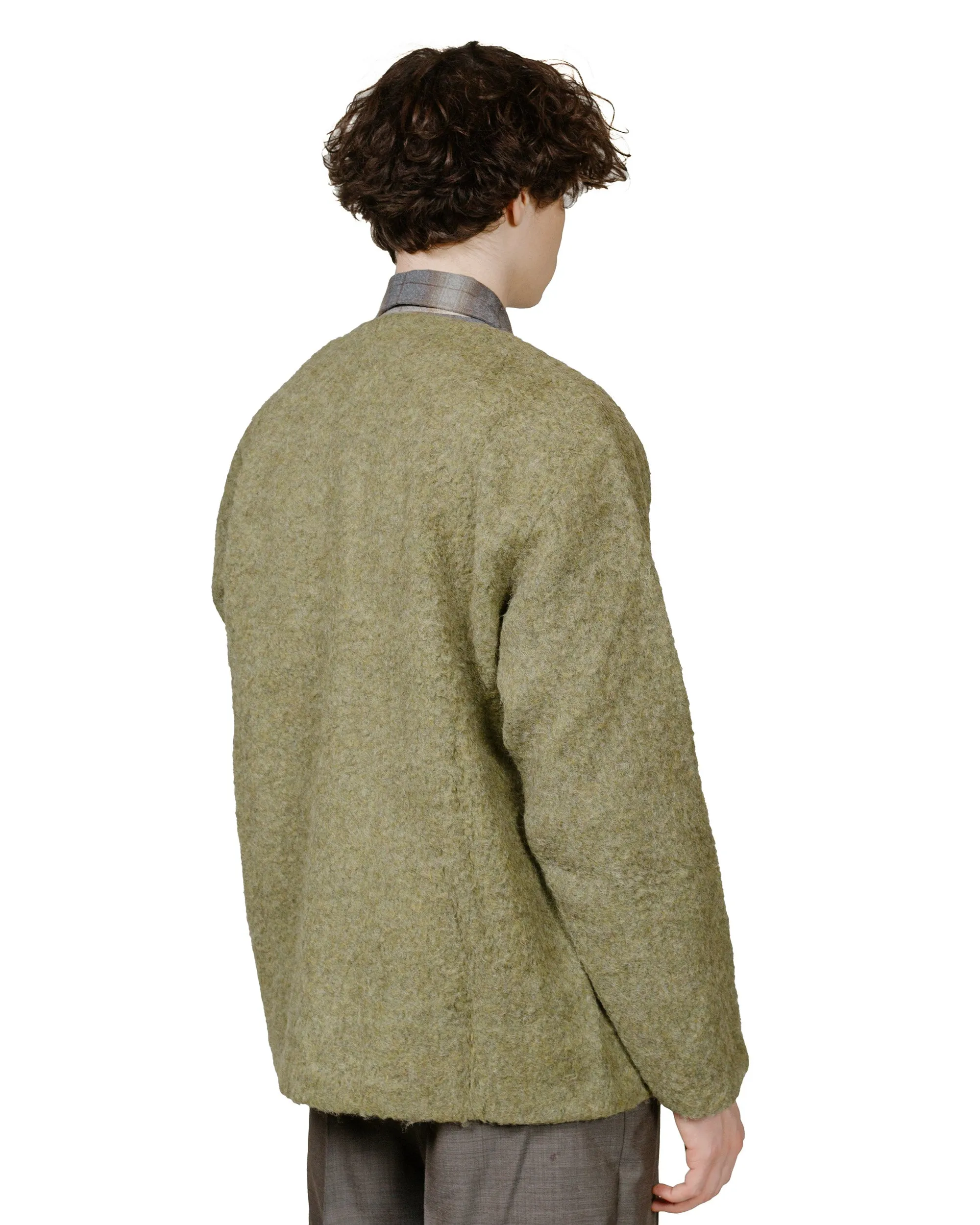 Our Legacy Cardigan Fresh Moss Tumble Wool sold by Lost & Found product image thumbnail 3