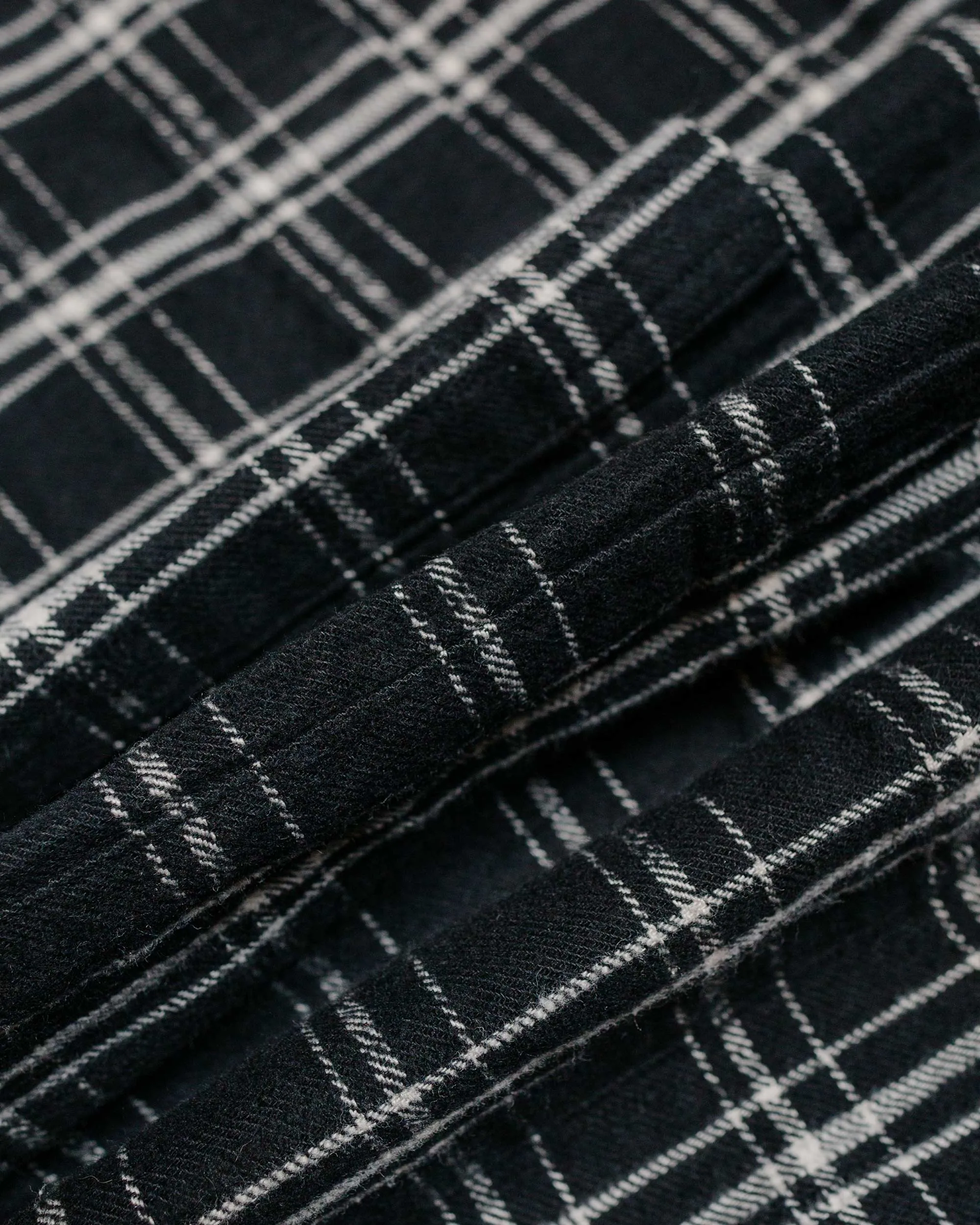 Our Legacy Haven Jacket Black/White Helix Flannel sold by Lost & Found product image thumbnail 5