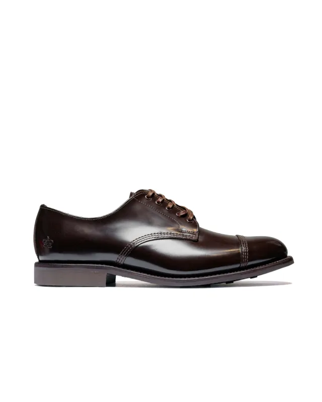 Sanders 1128TD Military Derby Shoe Ebony Brown sold by Lost & Found