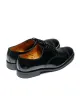 Sanders 1128B Military Derby Shoe Black sold by Lost & Found
