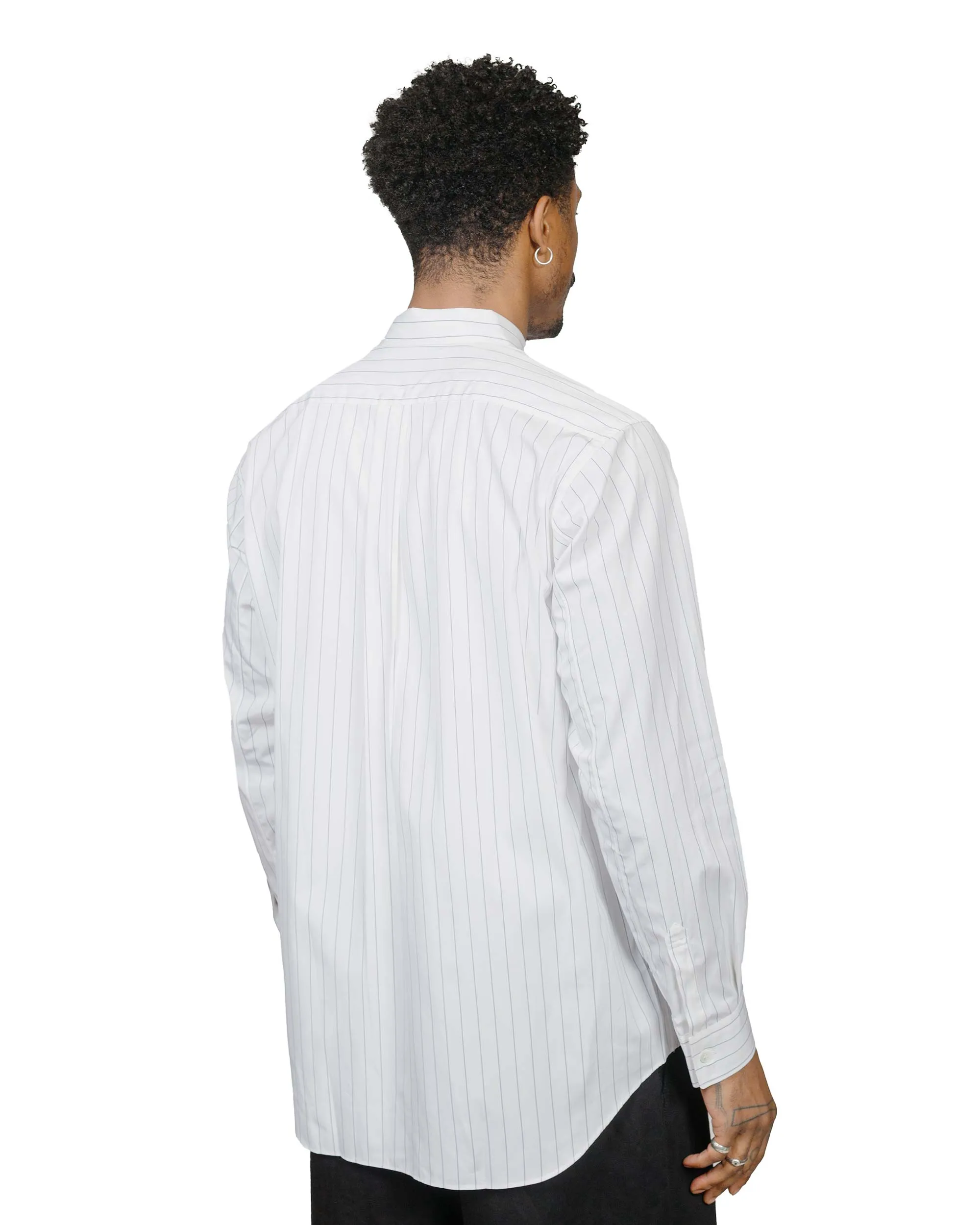 Comme des Garçons SHIRT Woven Thin Stripe Shirt sold by Lost & Found product image thumbnail 3