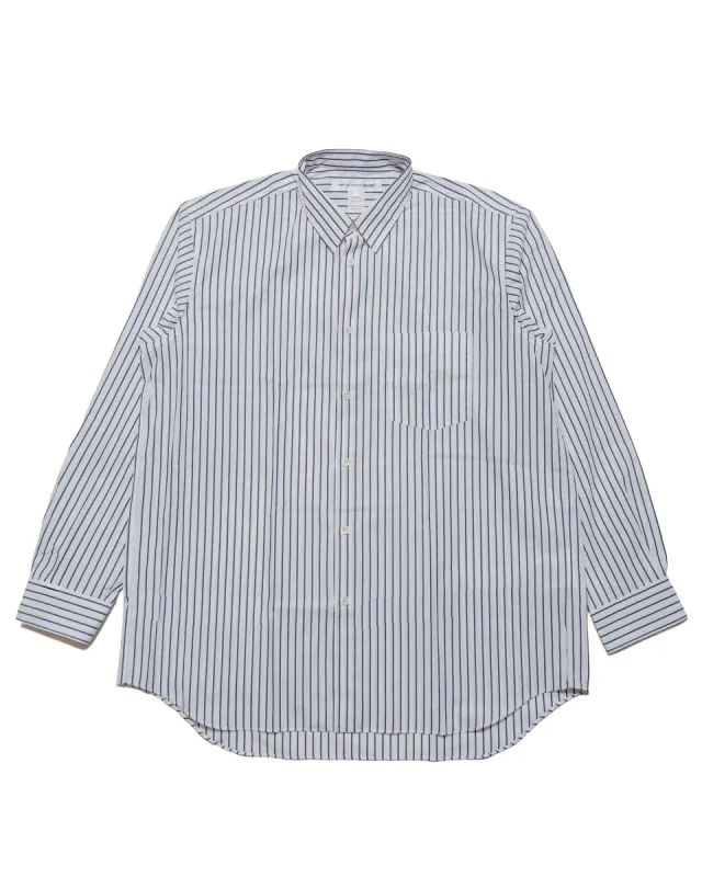 Comme des Garçons SHIRT Woven Stripe Shirt sold by Lost & Found