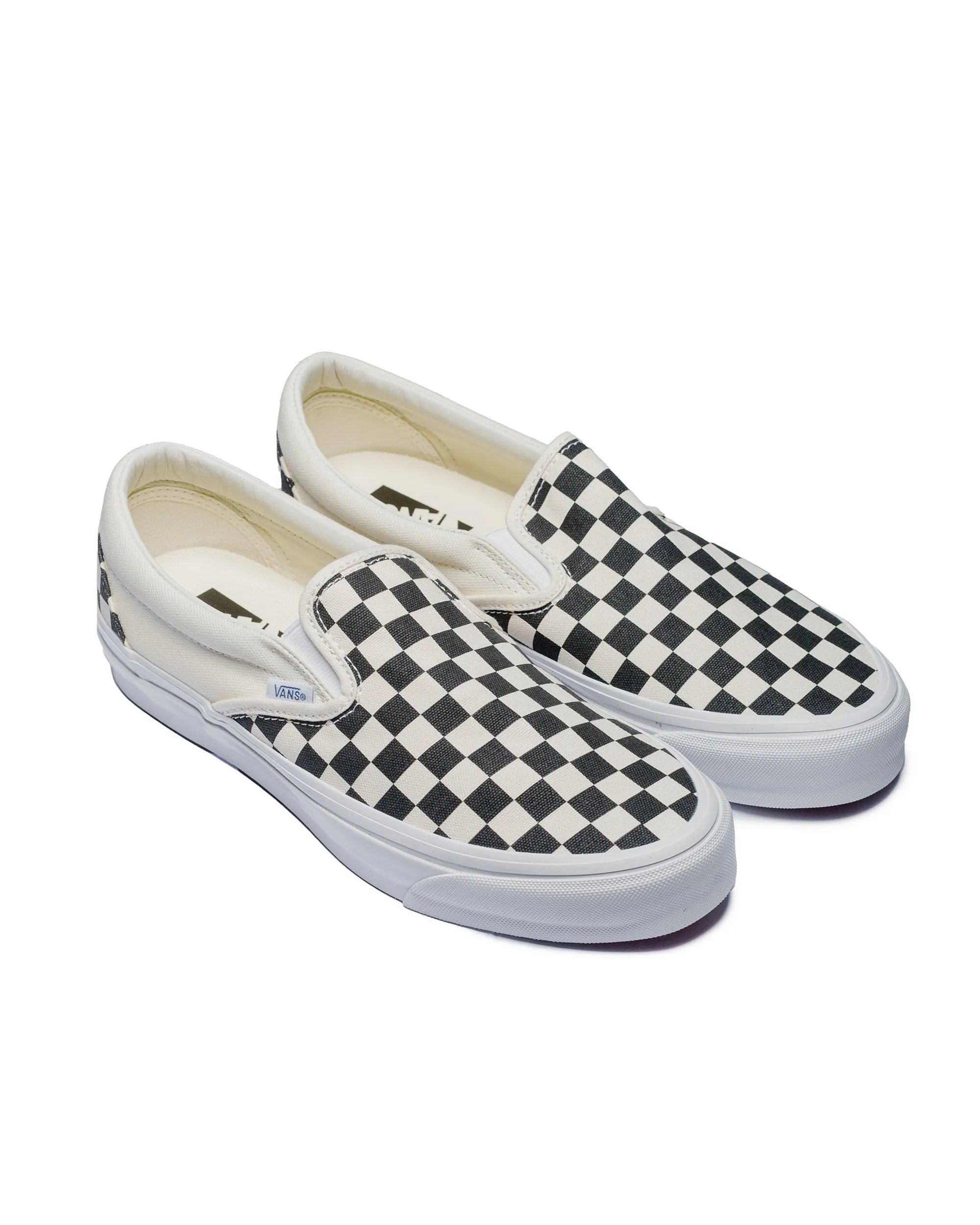 Vans Premium Slip-On Reissue 98 LX Checkerboard Black/White sold by Lost & Found product image thumbnail 2