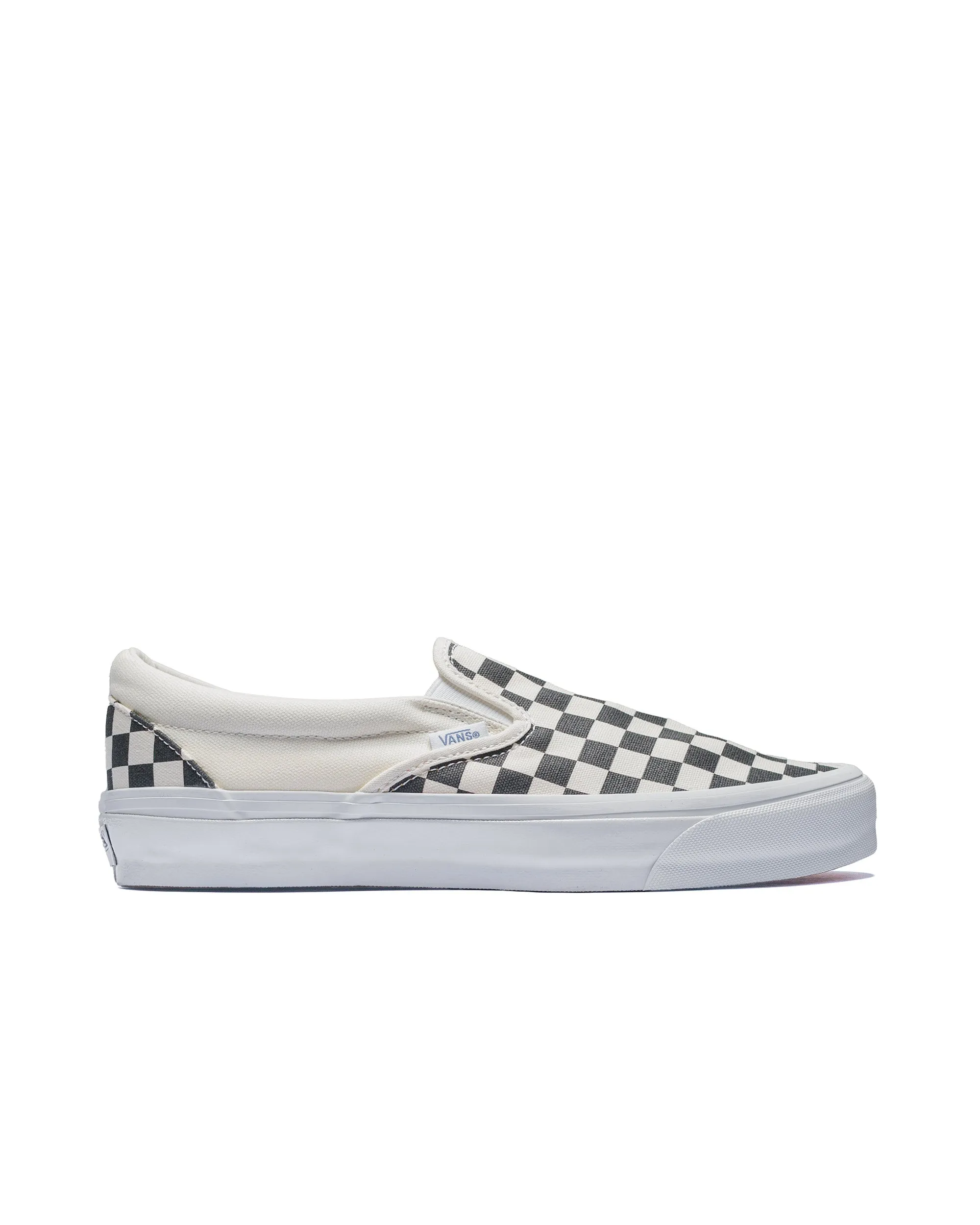 Vans Premium Slip-On Reissue 98 LX Checkerboard Black/White sold by Lost & Found