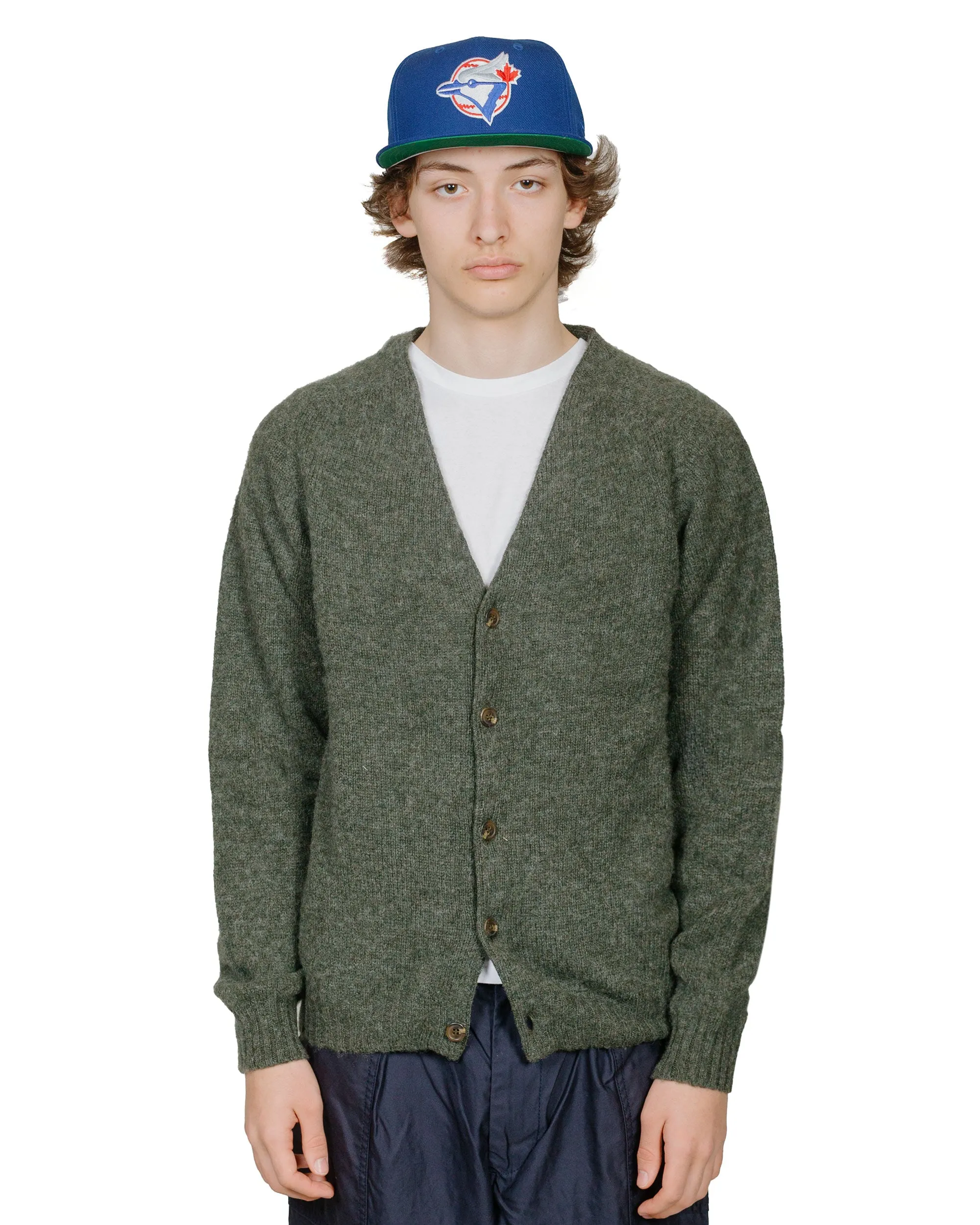 Lost & Found Shaggy Cardigan Spruce sold by Lost & Found product image thumbnail 2