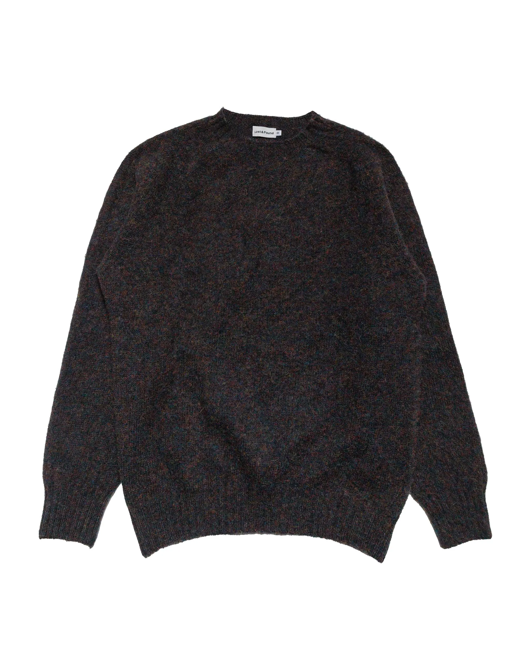 Lost & Found Shaggy Sweater Midnight sold by Lost & Found