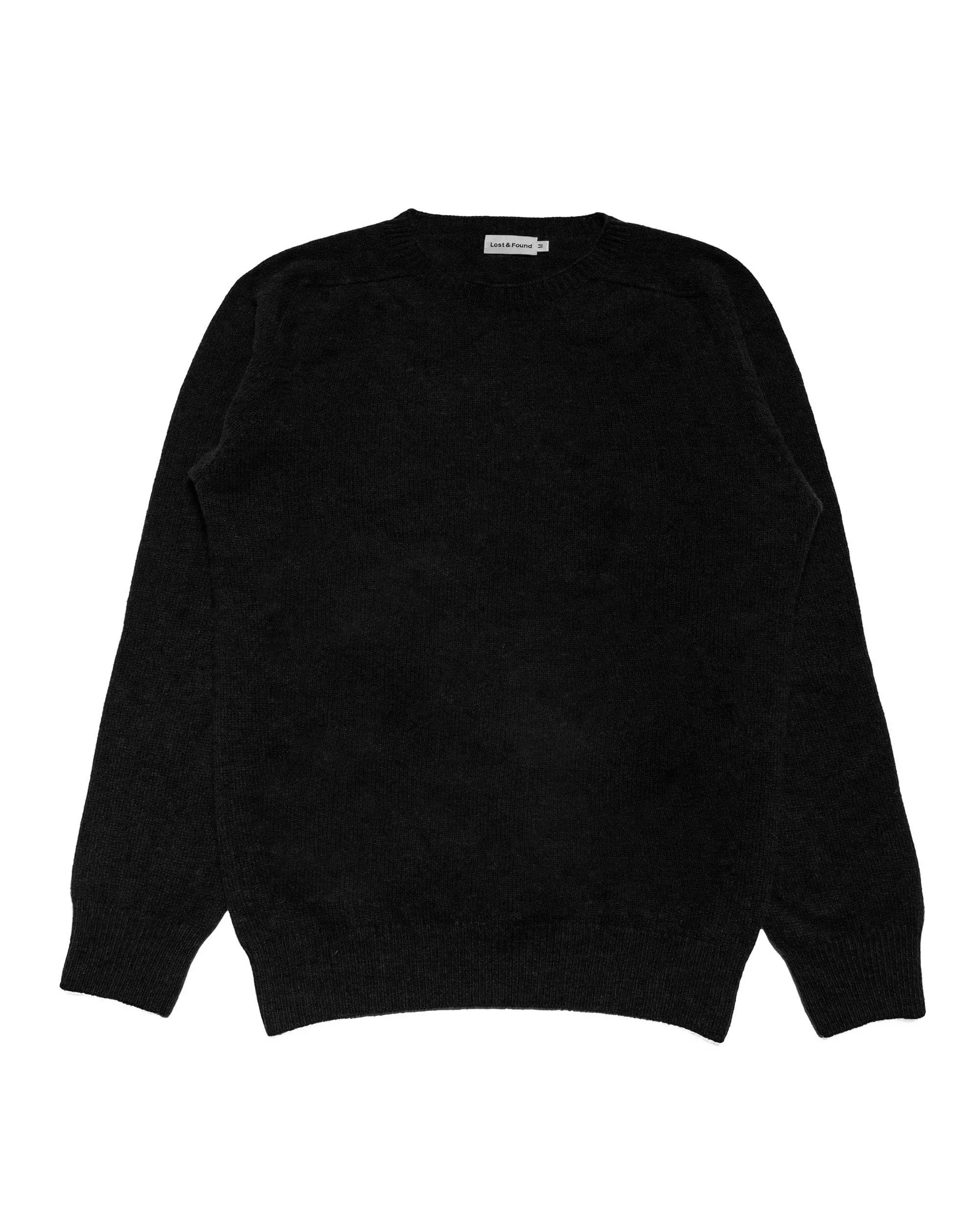 Lost & Found Wool Cashmere Sweater Italian Black sold by Lost & Found