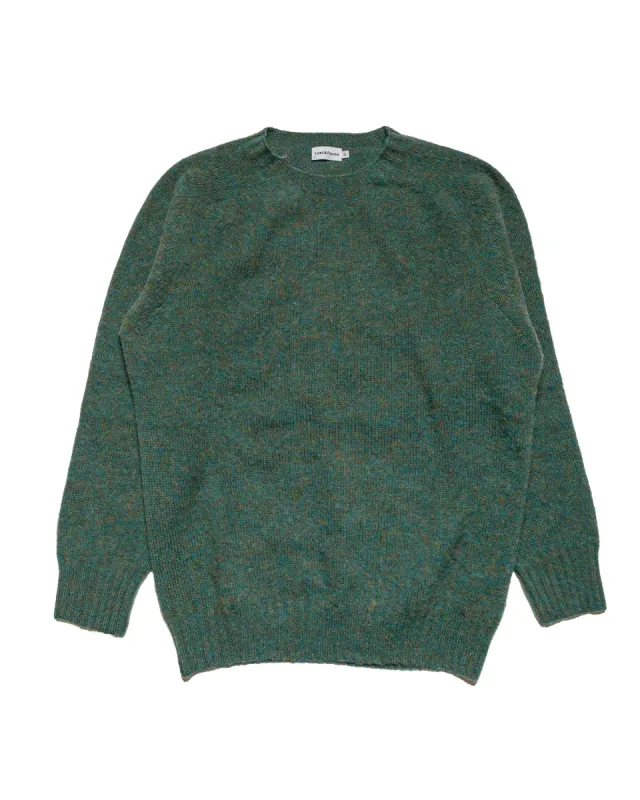 Lost & Found Shaggy Sweater Jade sold by Lost & Found