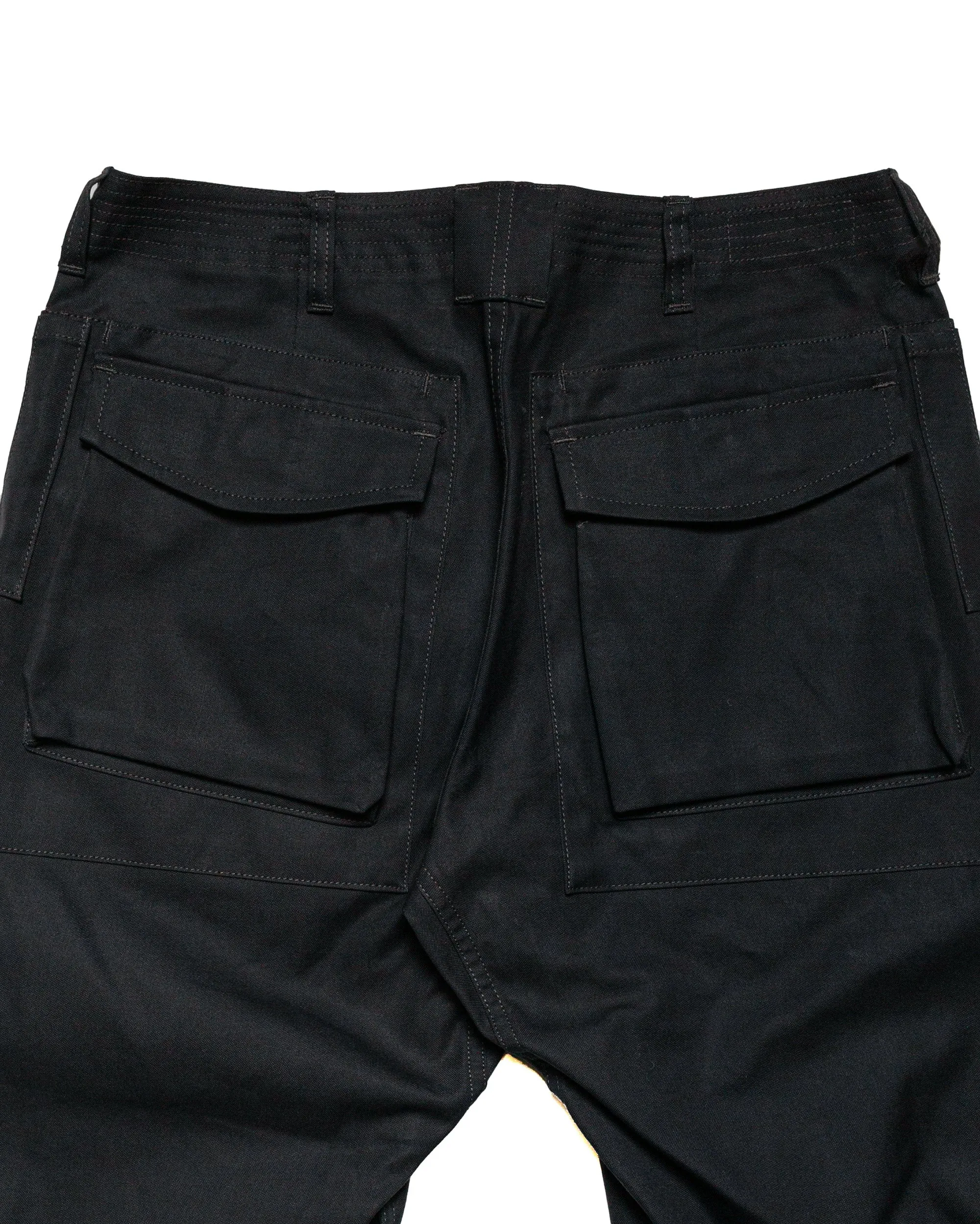 Sassafras Digs Crew Pants 4/5 Duck Canvas Charcoal sold by Lost & Found product image thumbnail 5