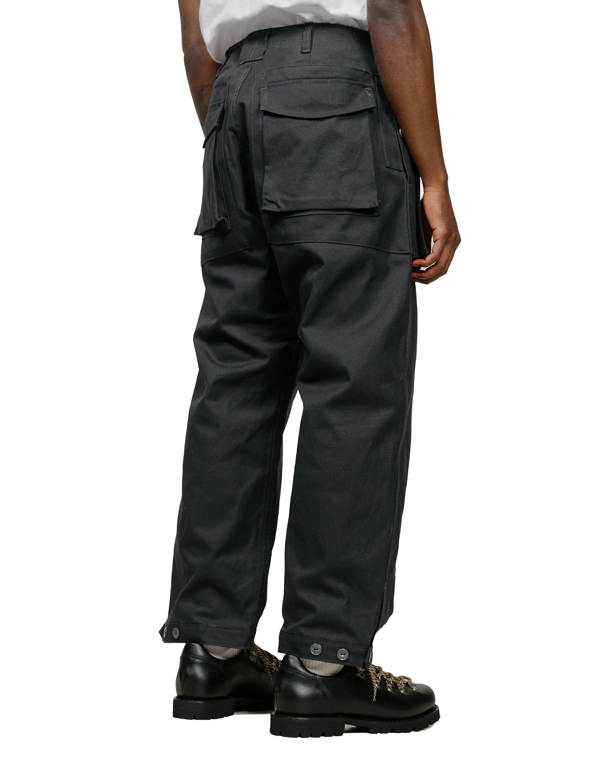 Sassafras Digs Crew Pants 4/5 Duck Canvas Charcoal sold by Lost & Found product image thumbnail 3