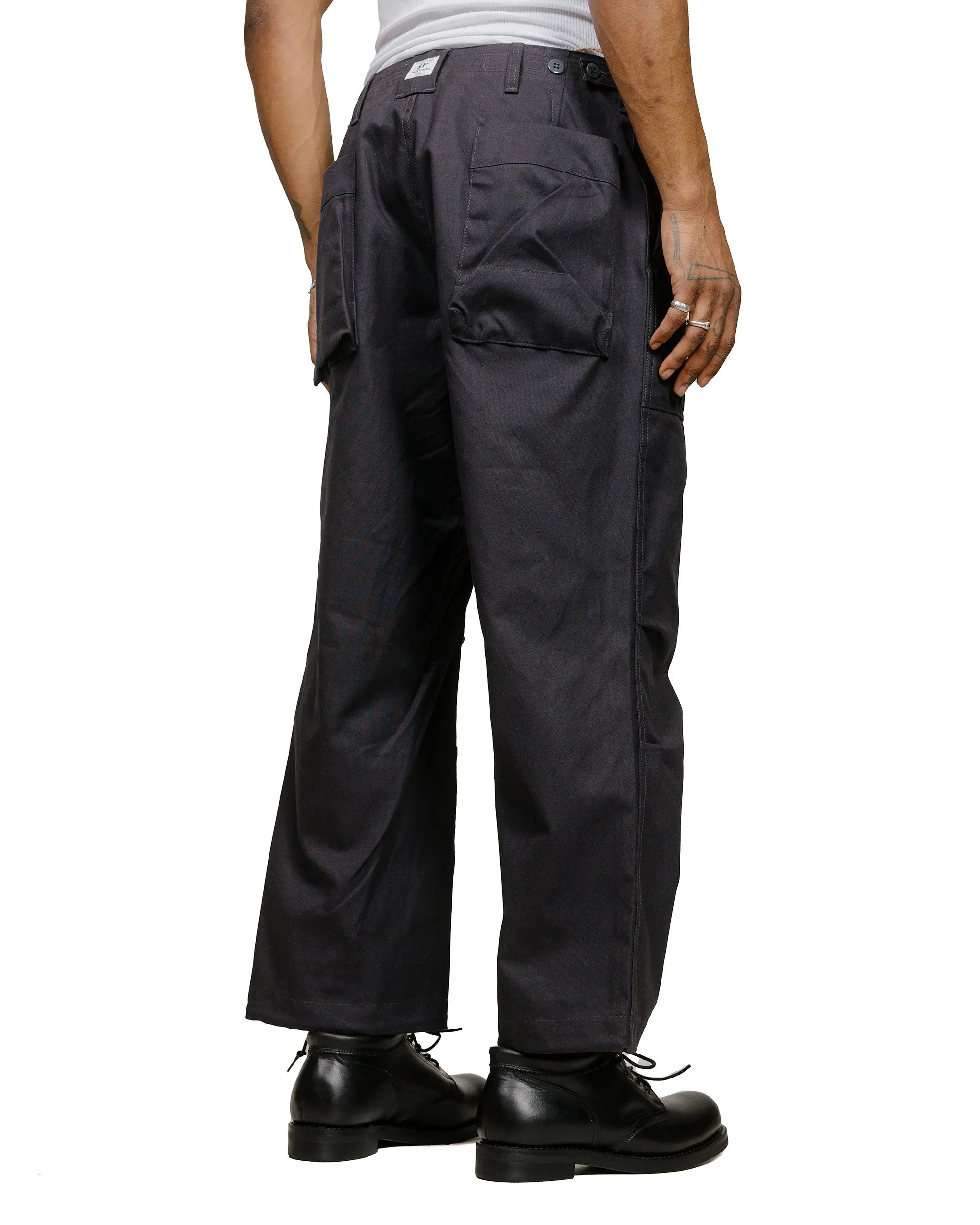 Sassafras Overgrown Fatigue Pants Duck Charcoal sold by Lost & Found product image thumbnail 3