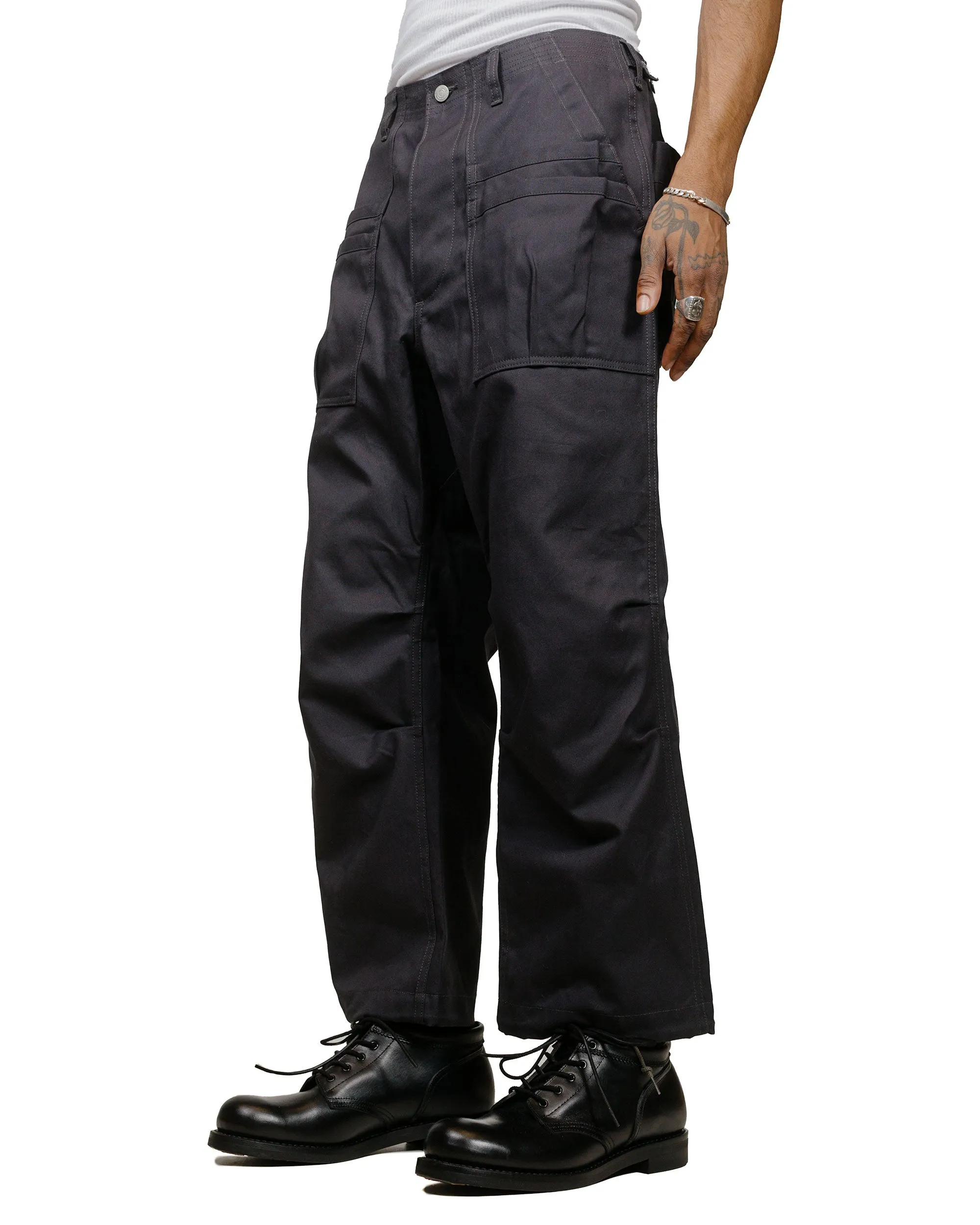 Sassafras Overgrown Fatigue Pants Duck Charcoal sold by Lost & Found product image thumbnail 2