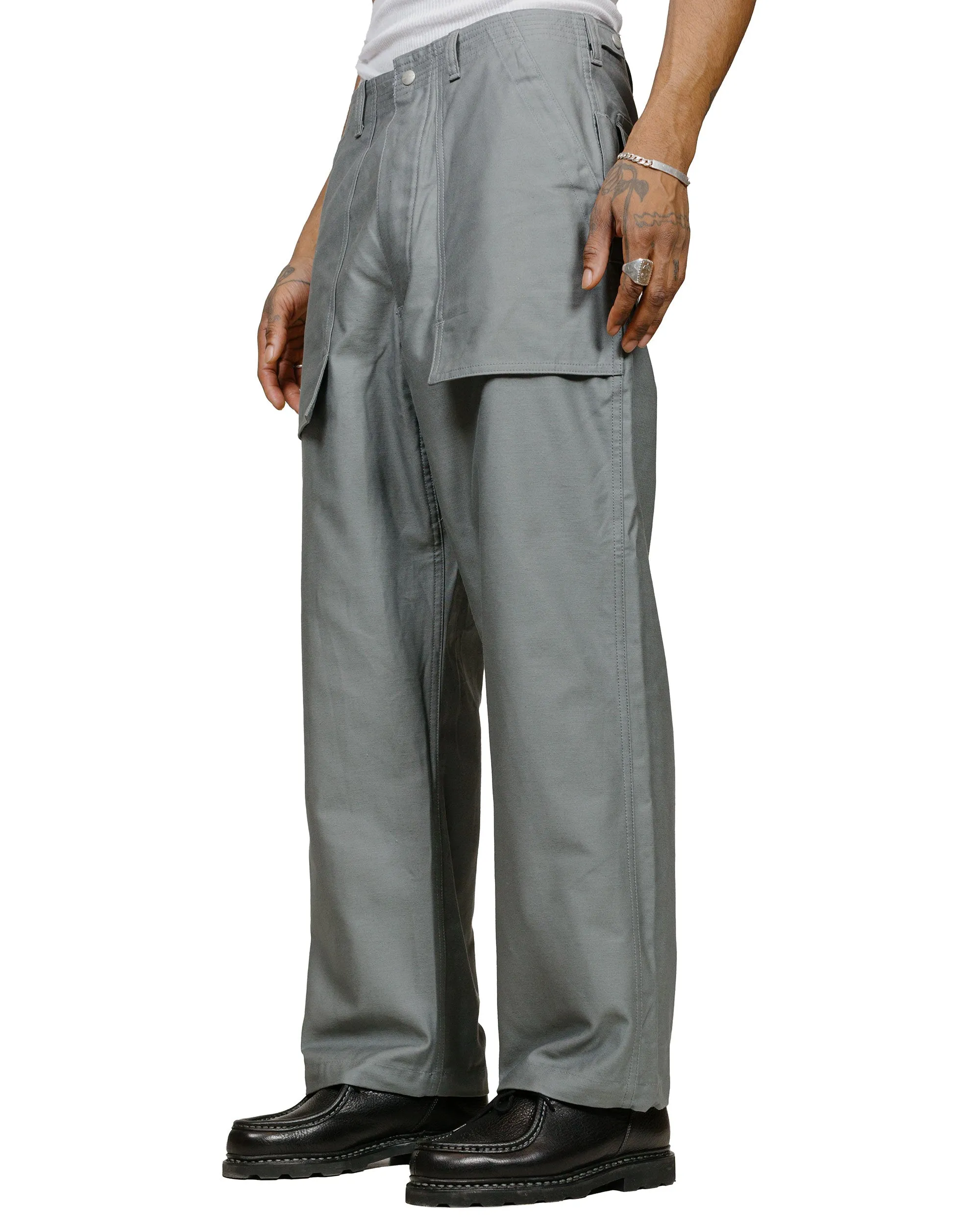 Sassafras F.S Cultivator Pants Back Satin Gray sold by Lost & Found product image thumbnail 2