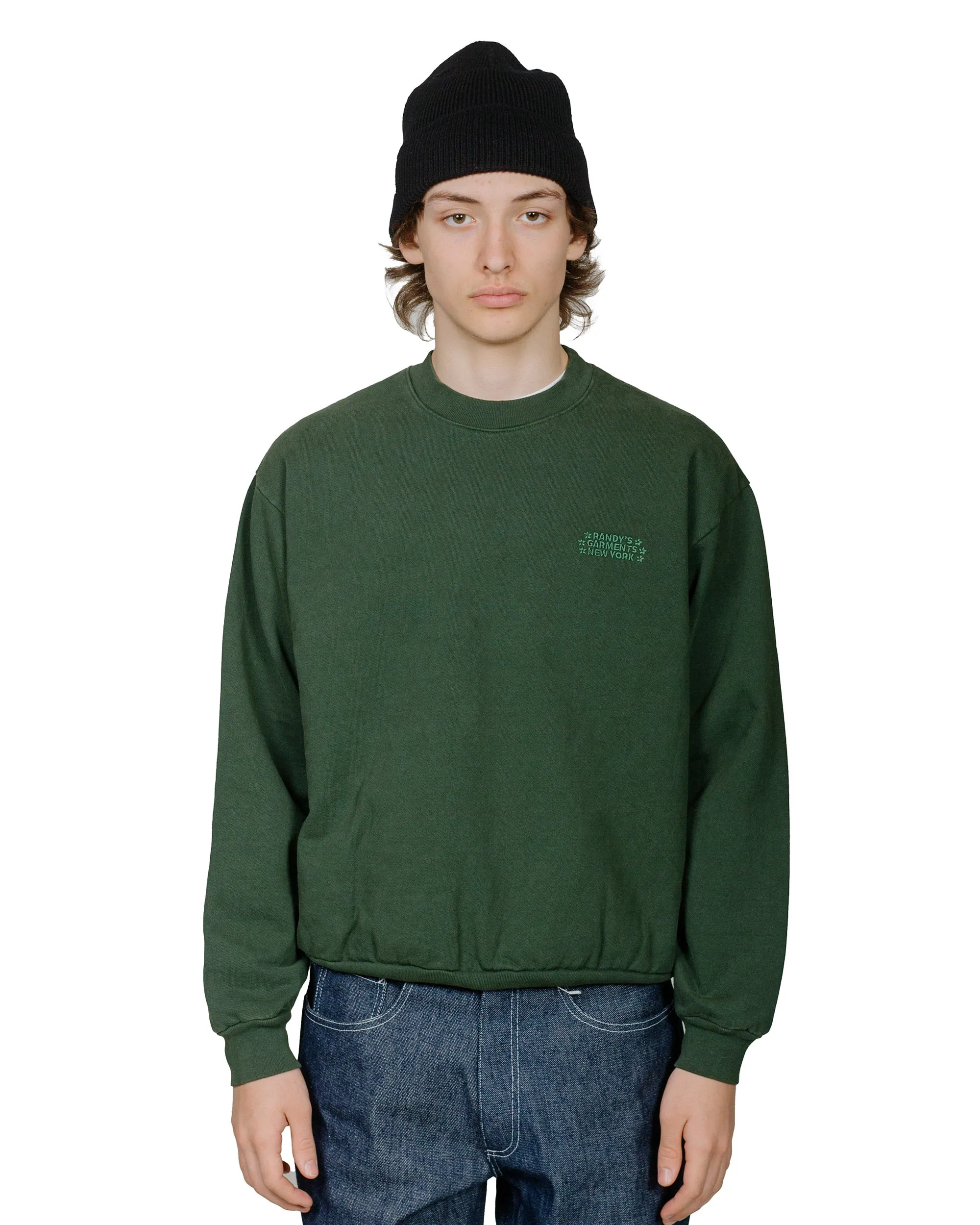 Randy's Garments Heavyweight Crewneck Hunter Green sold by Lost & Found product image thumbnail 2