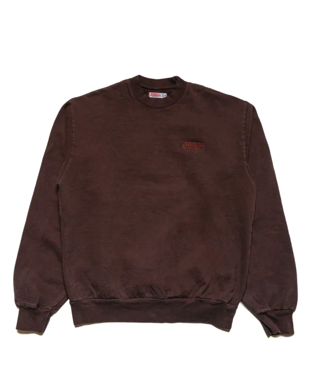 Randy's Garments Heavyweight Crewneck Dust Brown sold by Lost & Found