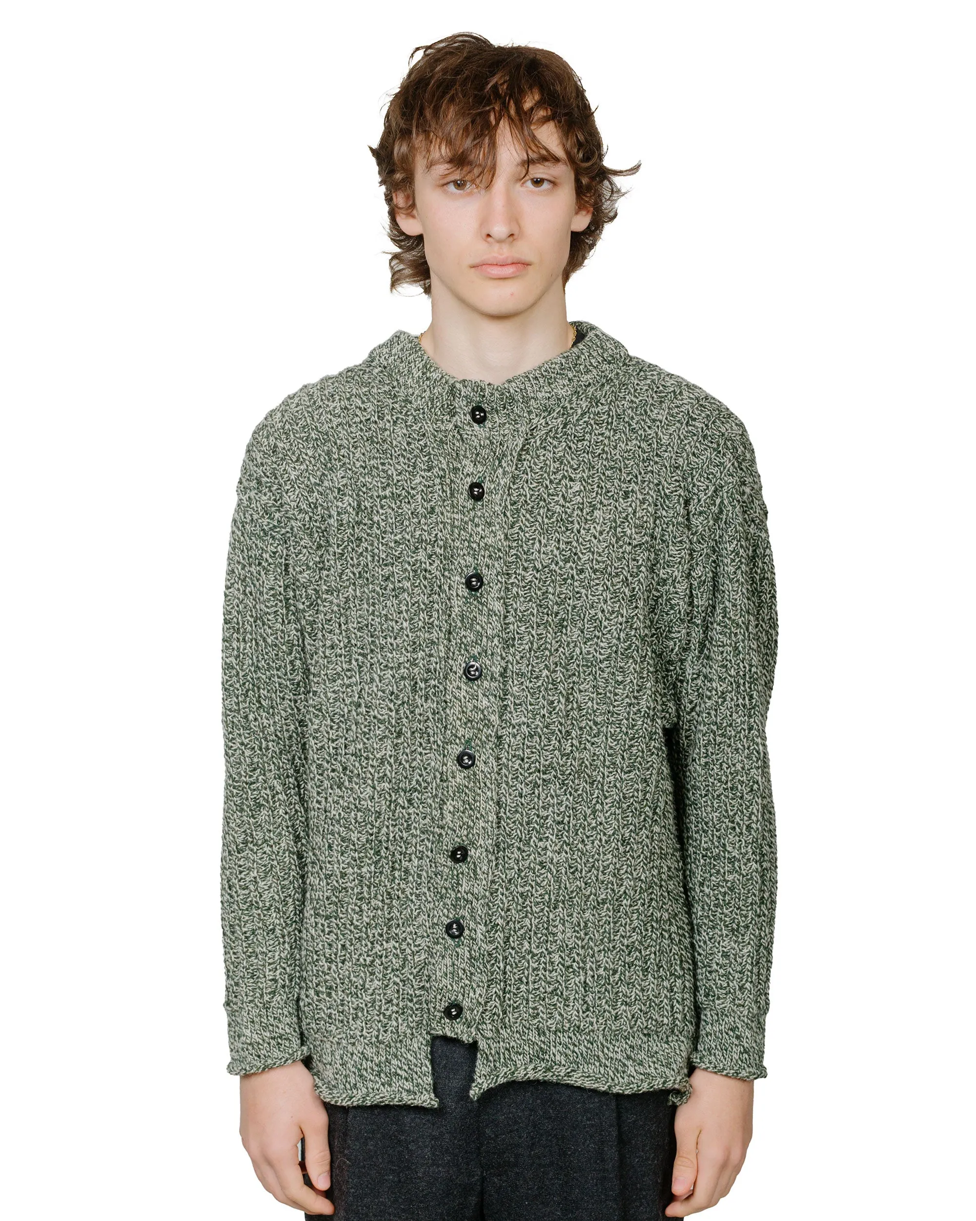 Tender 764 Tacuinum Cardigan Two Fold Shetland Wool Connemara Green sold by Lost & Found product image thumbnail 2