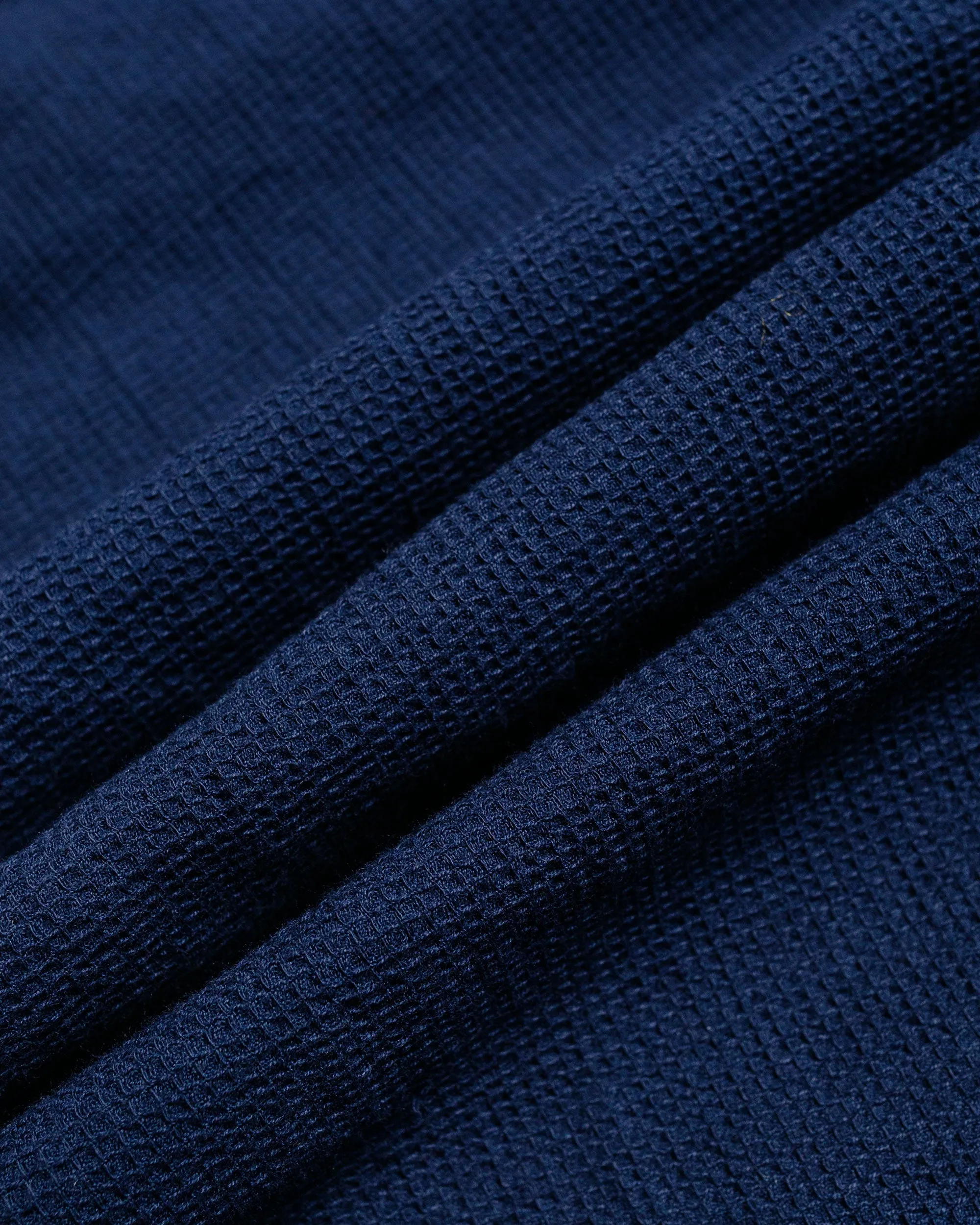 Tender 465 Argyle Chest Pocket Shirt Fine Cotton Beekeeper's Cloth Hadal Blue sold by Lost & Found product image thumbnail 5