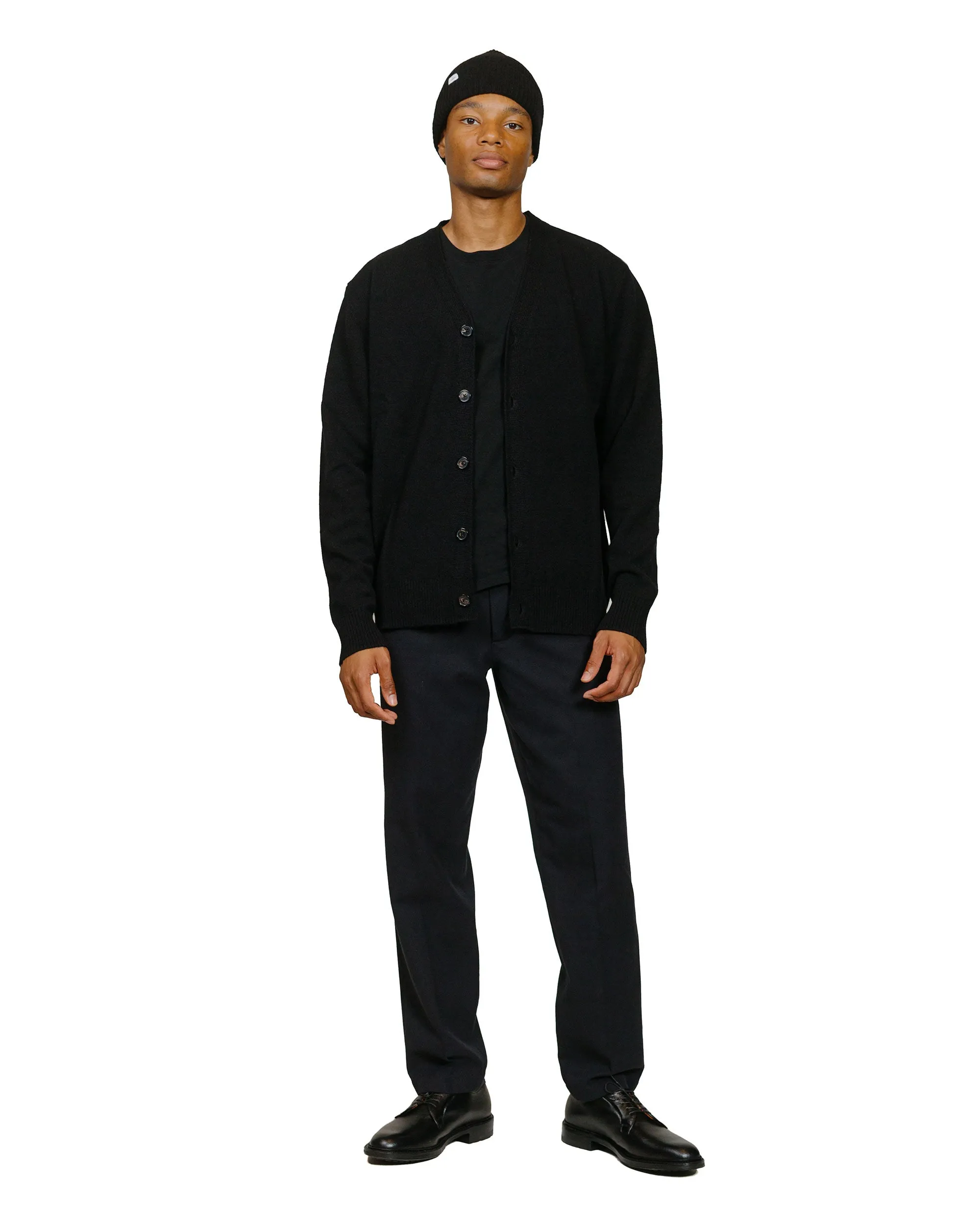 Norse Projects Standard Merino Lambswool Cardigan Black sold by Lost & Found product image thumbnail 4