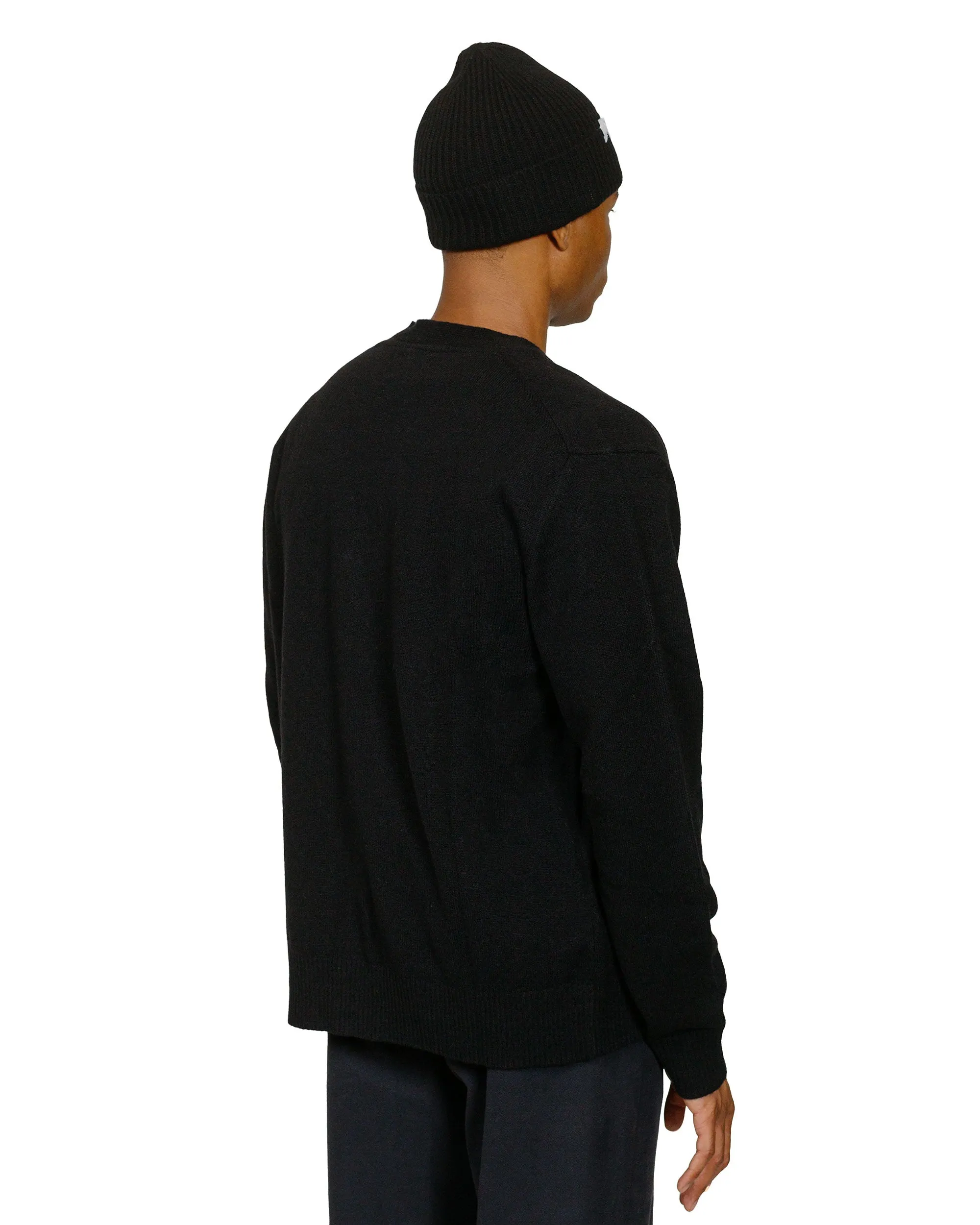 Norse Projects Standard Merino Lambswool Cardigan Black sold by Lost & Found product image thumbnail 3