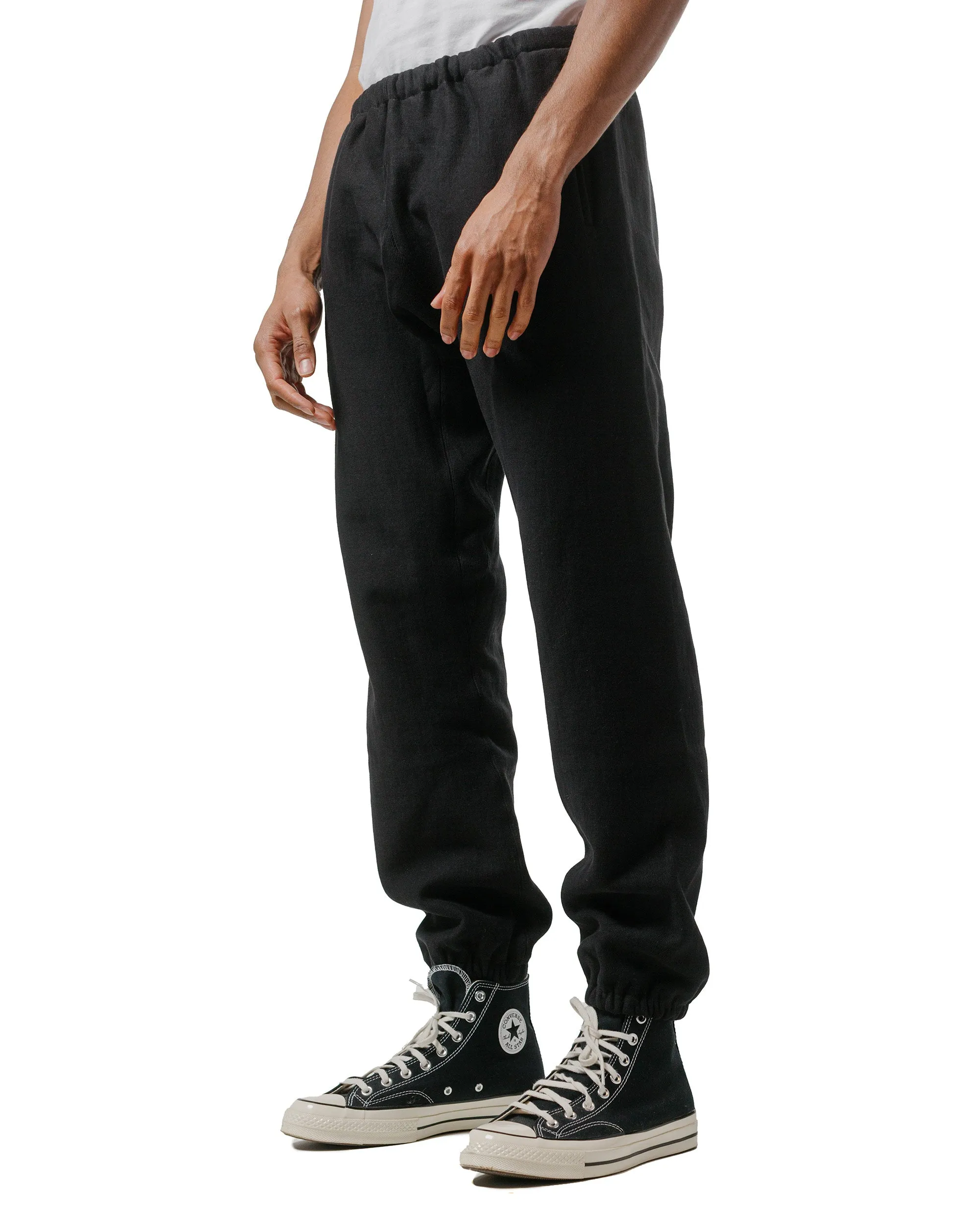 The Real McCoy's MC20115 Heavyweight Sweatpants Black sold by Lost & Found product image thumbnail 2