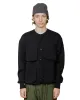 Arpenteur George Merino Wool Milano Black sold by Lost & Found