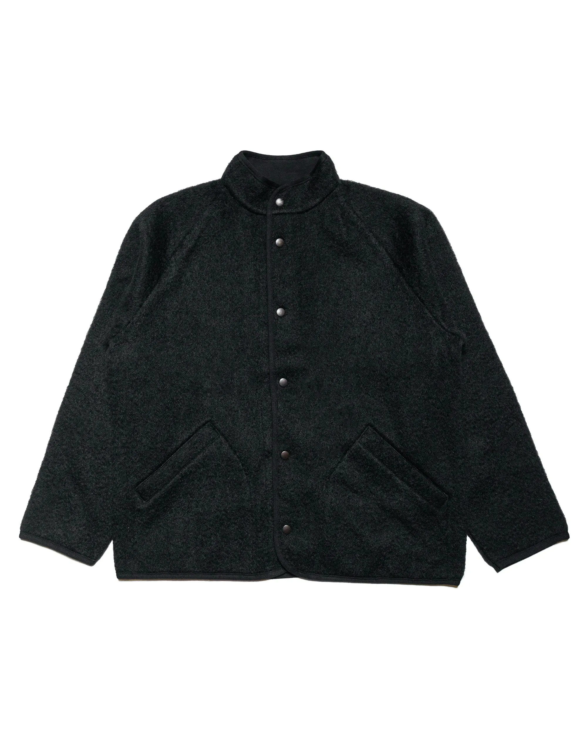 Arpenteur Contour Brushed Wool/Mohair Black sold by Lost & Found