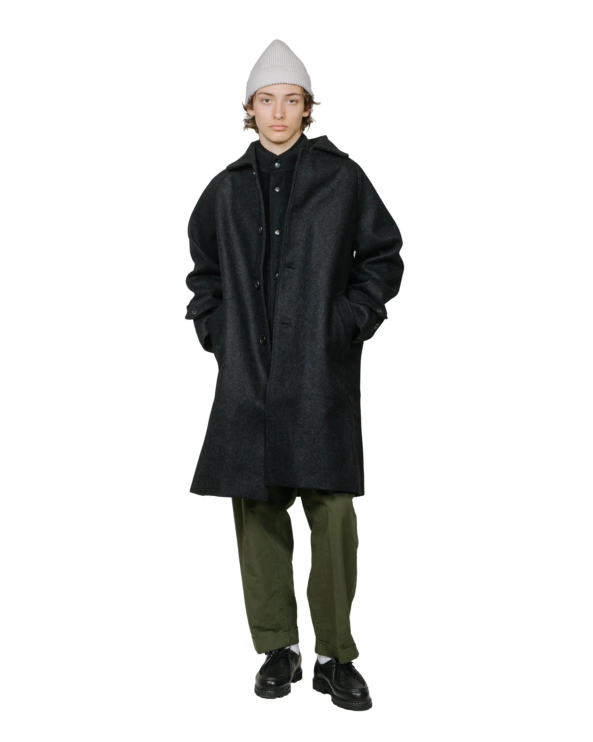 Arpenteur Contour Brushed Wool/Mohair Black sold by Lost & Found product image thumbnail 4