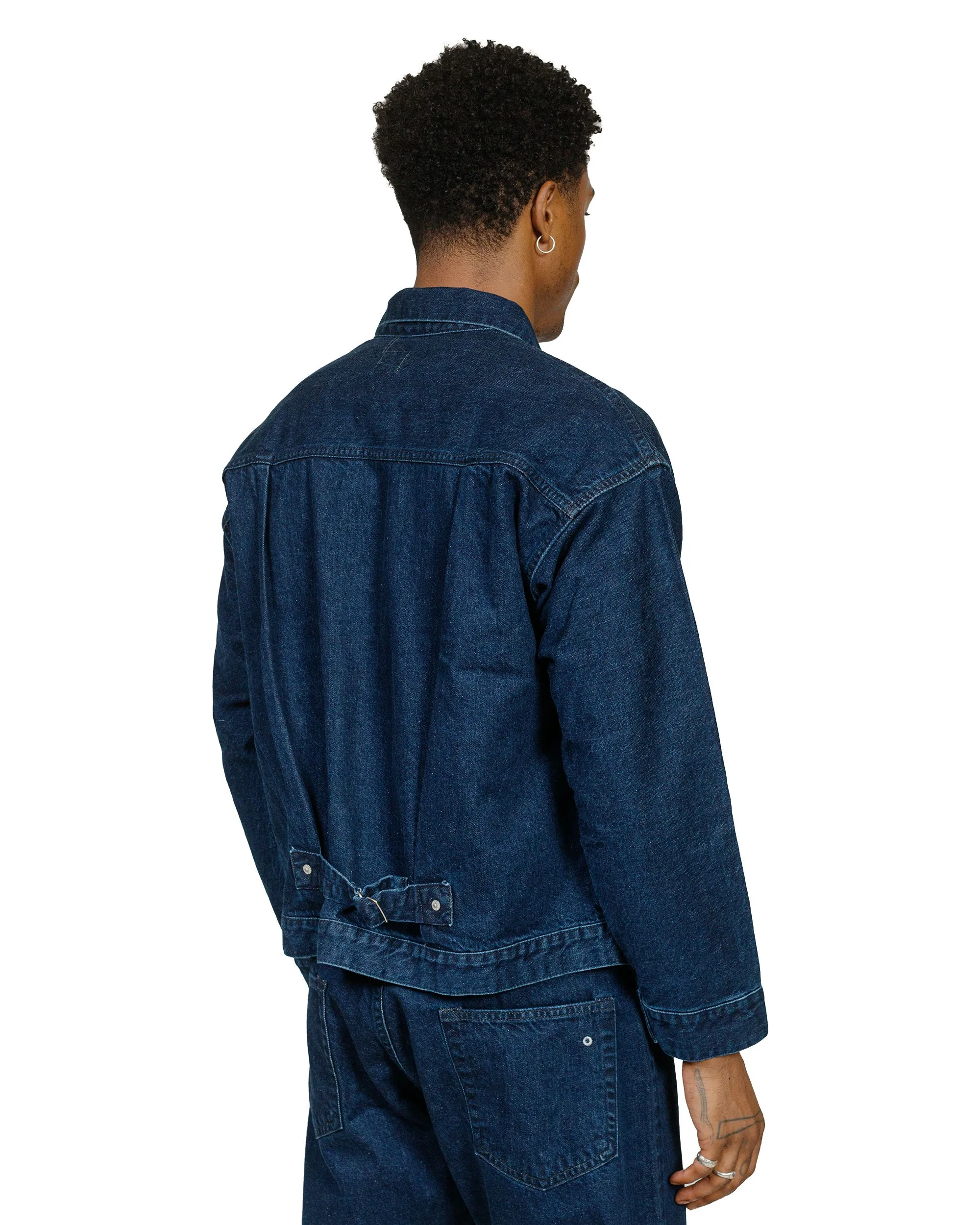 Post O'Alls Ranchero 12oz. Selvedge Deep Washed Denim Indigo sold by Lost & Found product image thumbnail 3