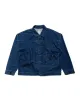 Post O'Alls Ranchero 12oz. Selvedge Deep Washed Denim Indigo sold by Lost & Found