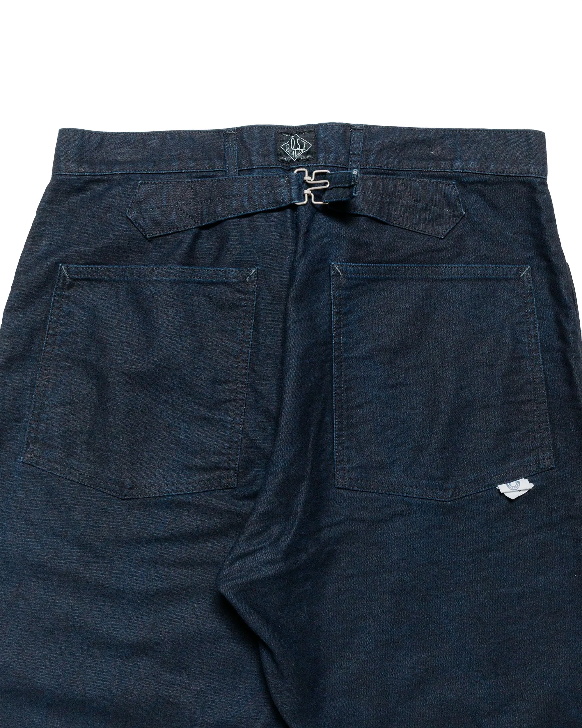 Post O'Alls ARMY Pants Moleskin Black Indigo sold by Lost & Found product image thumbnail 5