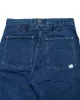 Post O'Alls ARMY Pants Herringbone Denim Double Indigo sold by Lost & Found