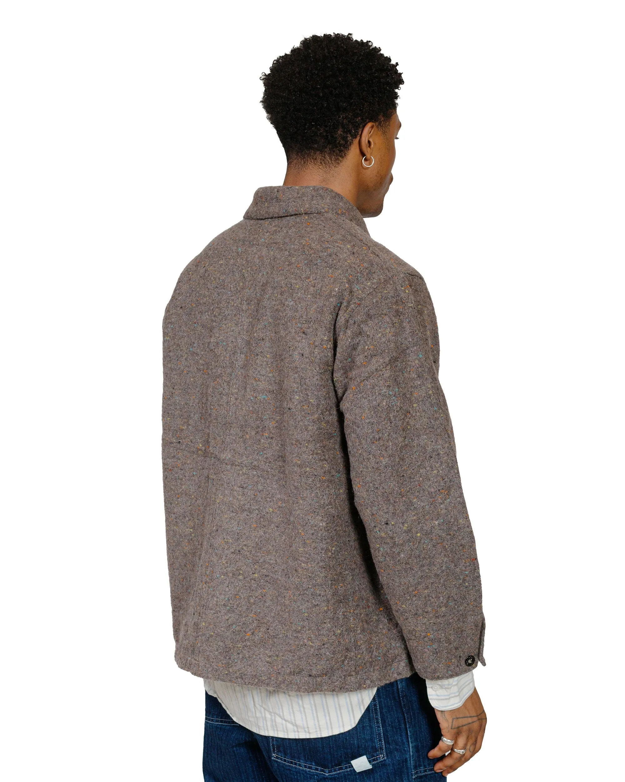 Post O'Alls Polarfleece Jacket Trashed Wool Base sold by Lost & Found product image thumbnail 3