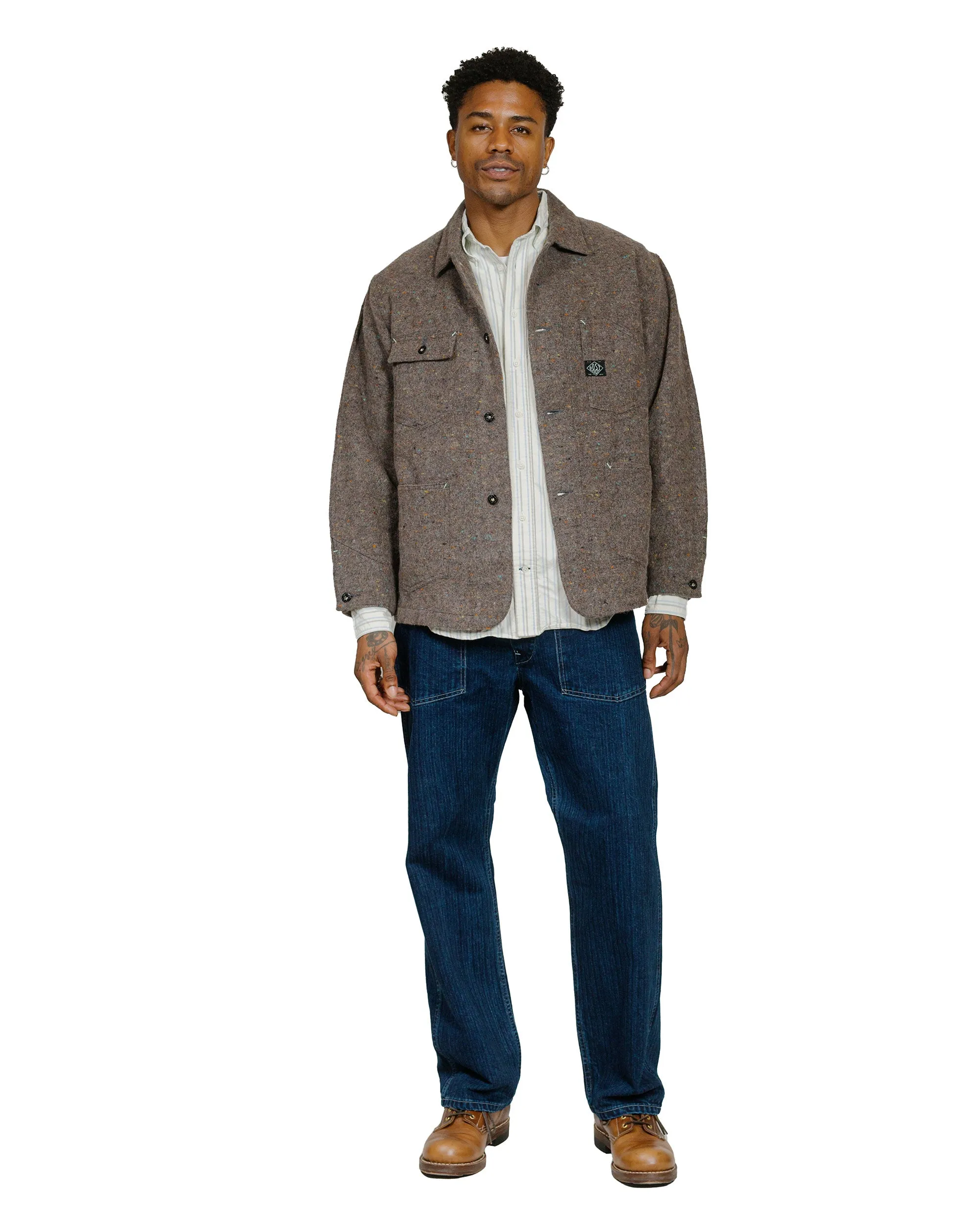 Post O'Alls Polarfleece Jacket Trashed Wool Base sold by Lost & Found product image thumbnail 4