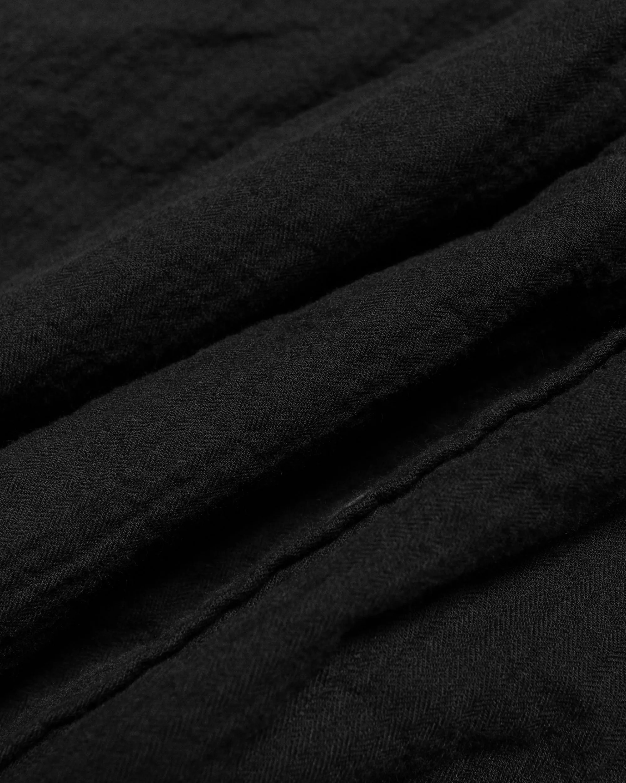 Gitman Vintage Bros. Black Brushed Winter Seersucker Shirt sold by Lost & Found product image thumbnail 5