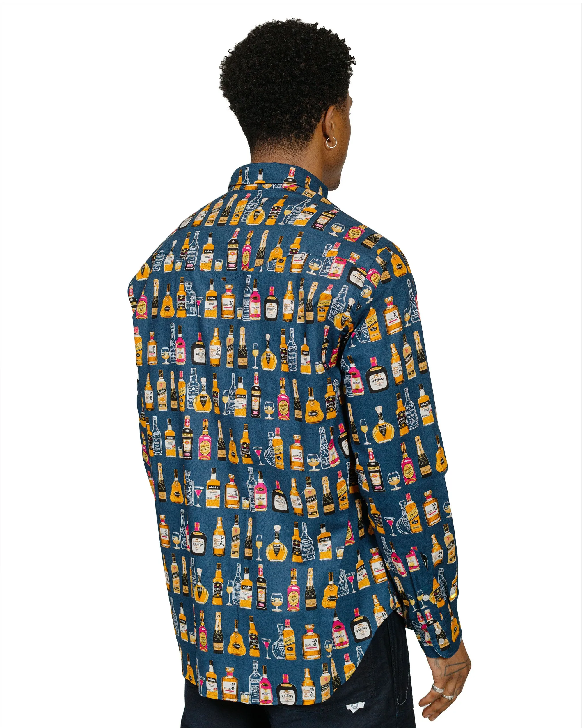 Gitman Vintage Bros. Make It Suntory Time Western Shirt sold by Lost & Found product image thumbnail 3