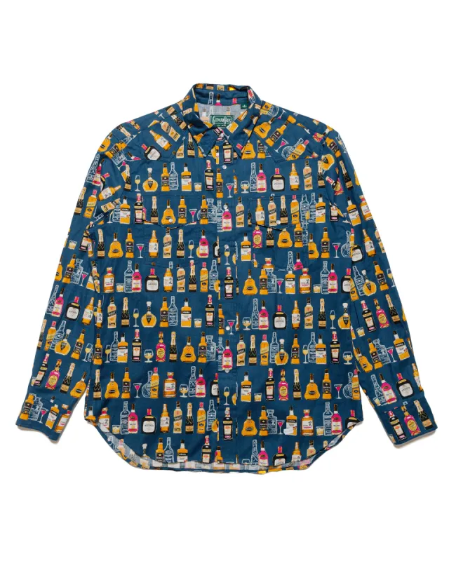 Gitman Vintage Bros. Make It Suntory Time Western Shirt sold by Lost & Found
