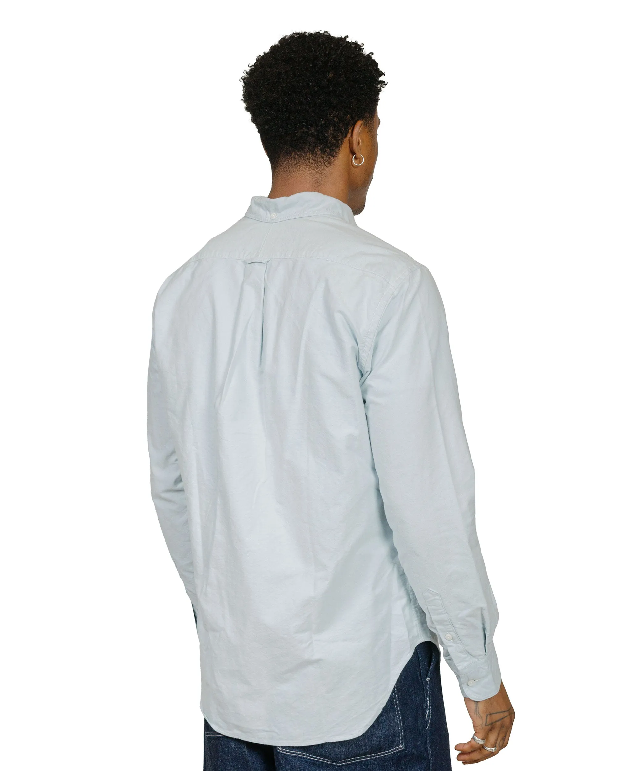 Gitman Vintage Bros. Blue Brushed Fall Oxford sold by Lost & Found product image thumbnail 3