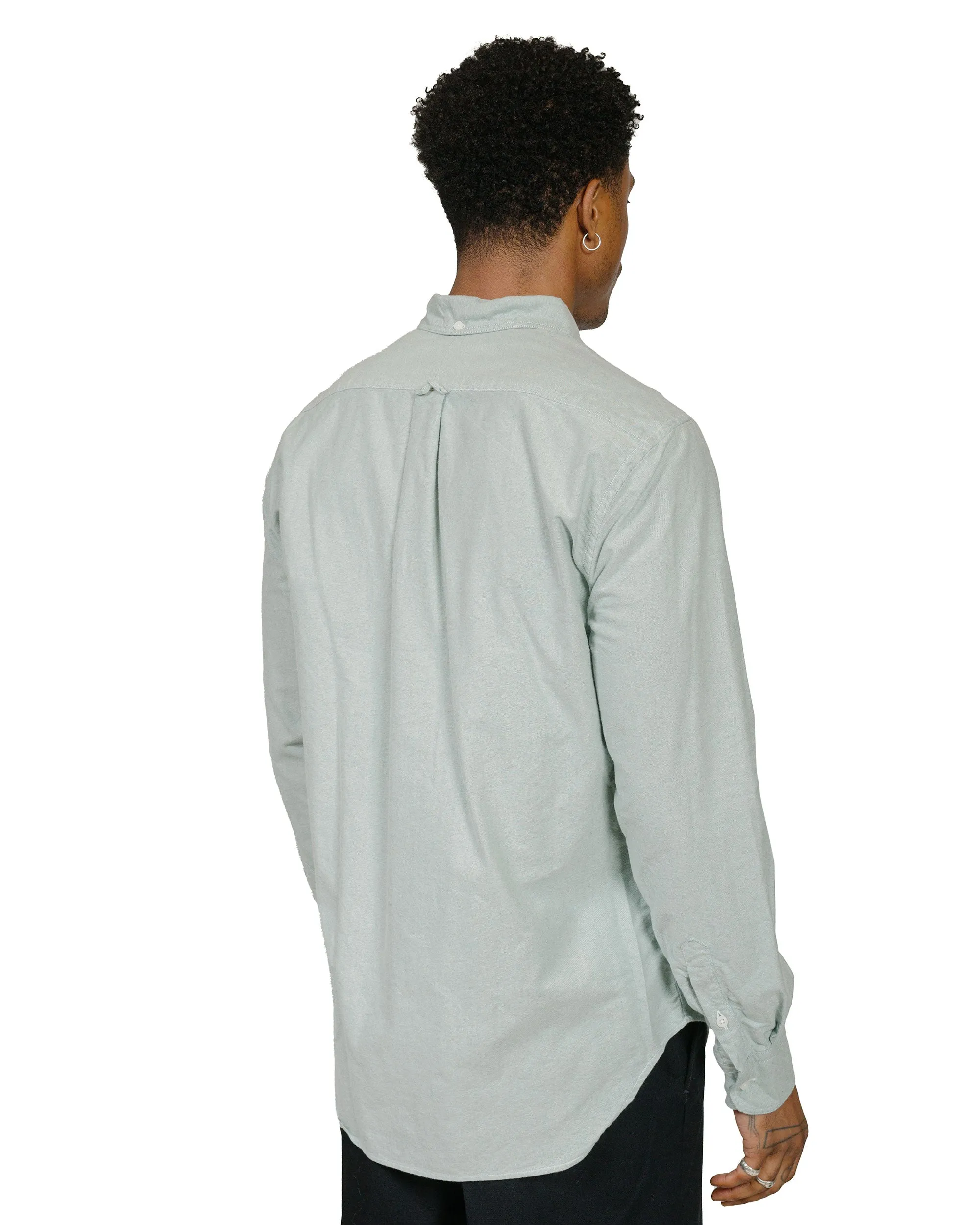 Gitman Vintage Bros. Green Brushed Fall Oxford sold by Lost & Found product image thumbnail 3