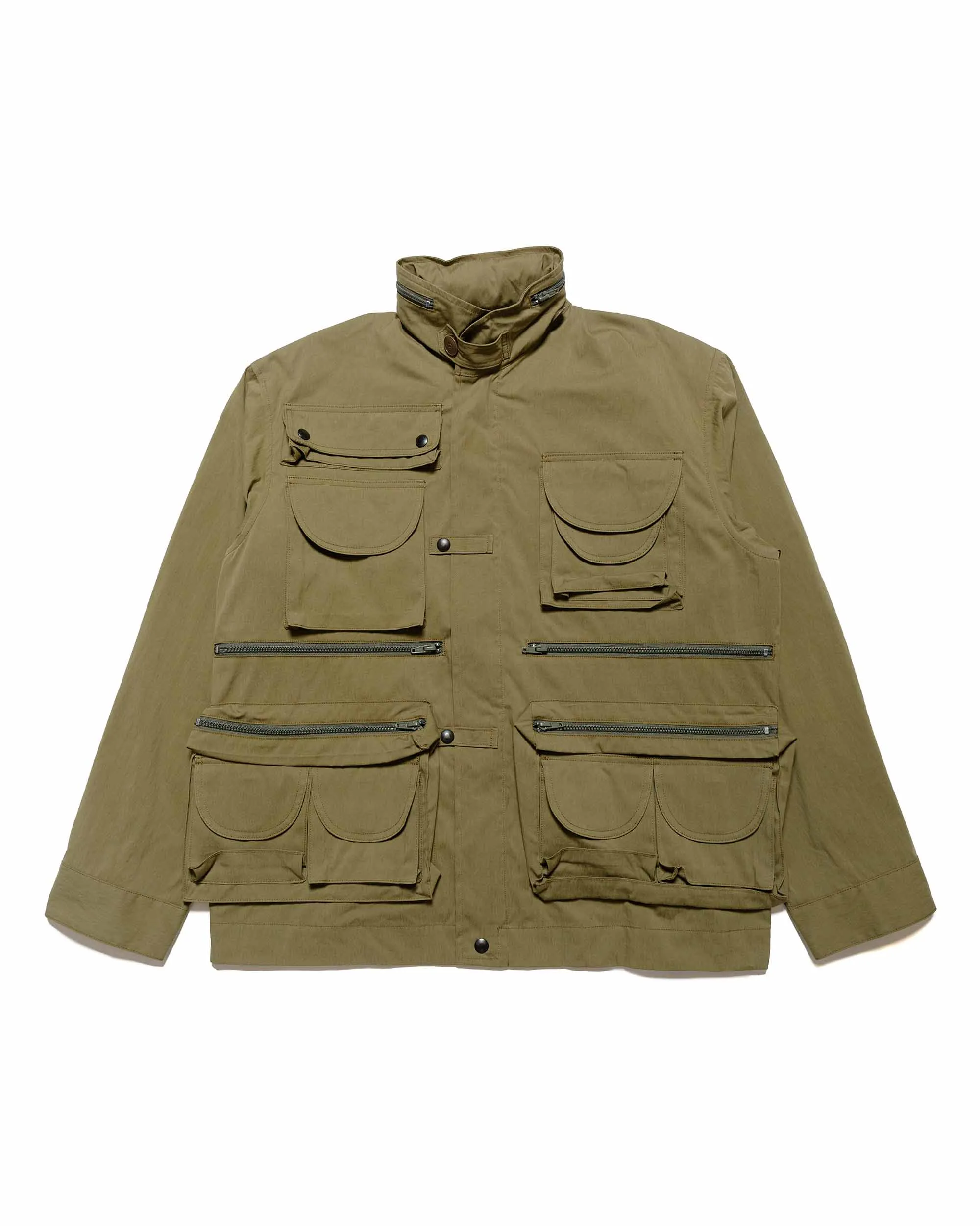 The Real McCoy's MJ24009 Photographer Utility Jacket Olive sold by Lost & Found