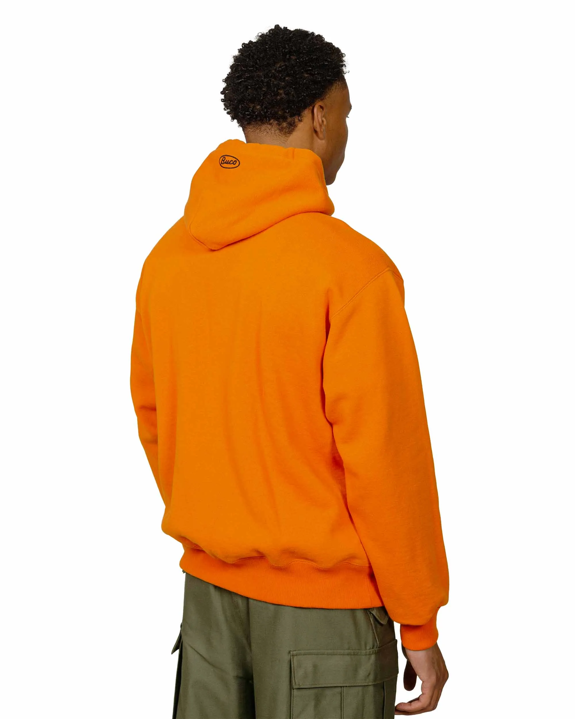 The Real McCoy's BC23101 Buco F/Z Parka Sweatshirt Orange sold by Lost & Found product image thumbnail 3