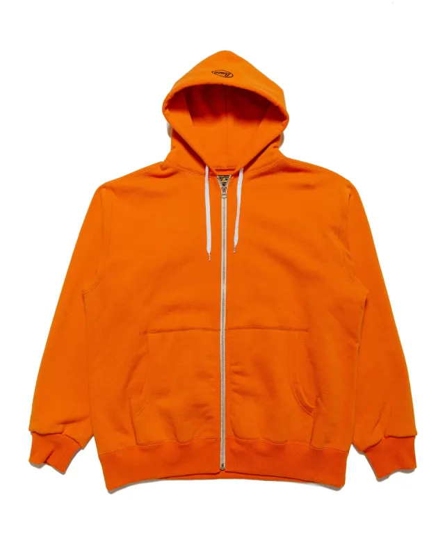 The Real McCoy's BC23101 Buco F/Z Parka Sweatshirt Orange sold by Lost & Found