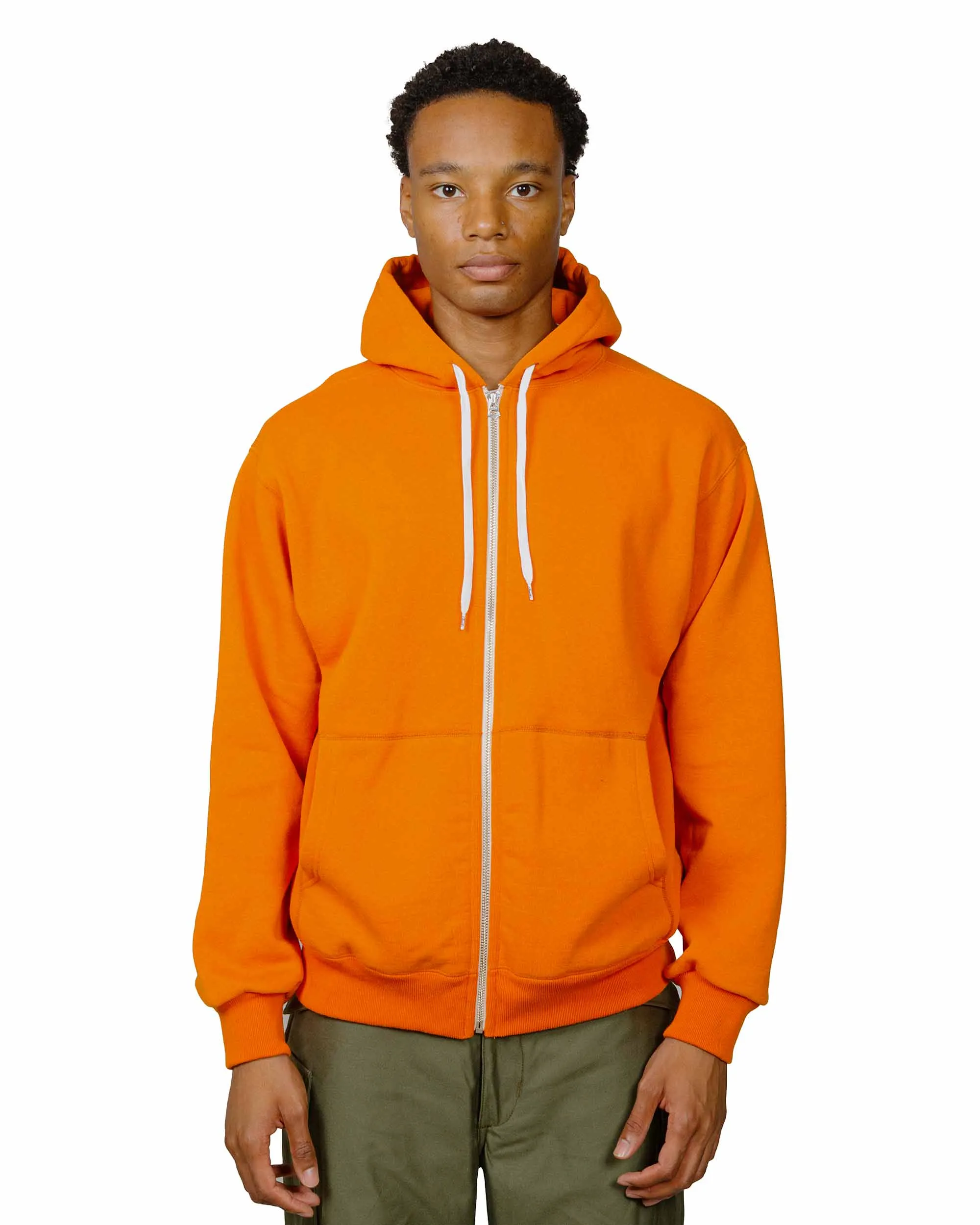 The Real McCoy's BC23101 Buco F/Z Parka Sweatshirt Orange sold by Lost & Found product image thumbnail 2