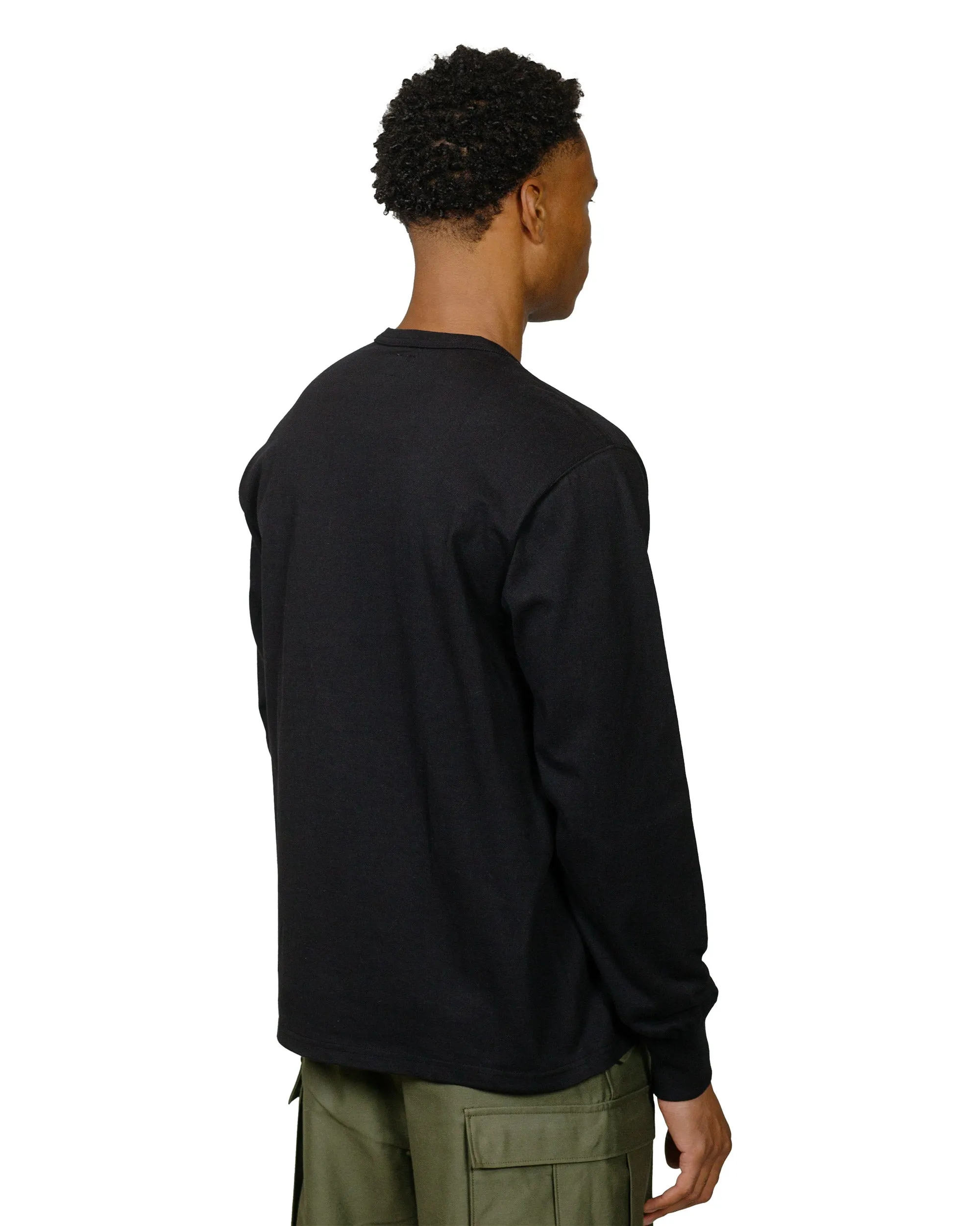 The Real McCoy's MC24019 Pocket Tee L/S Black sold by Lost & Found product image thumbnail 3