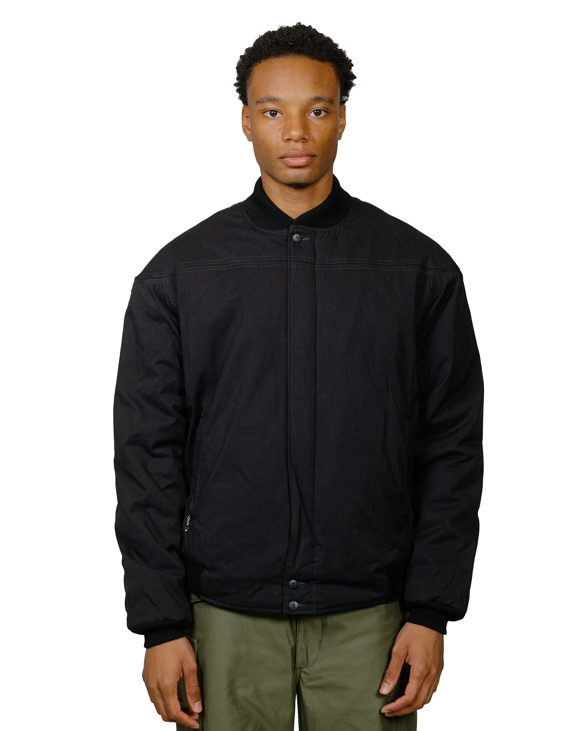 The Real McCoy's BJ24002 Buco Cape Shoulder Sports Jacket Black sold by Lost & Found product image thumbnail 2