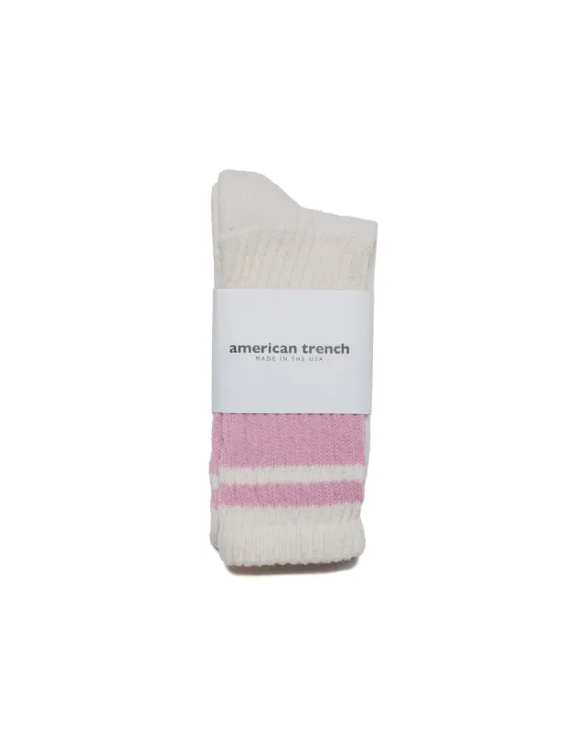 American Trench The Mono Stripe Dusty Rose sold by Lost & Found