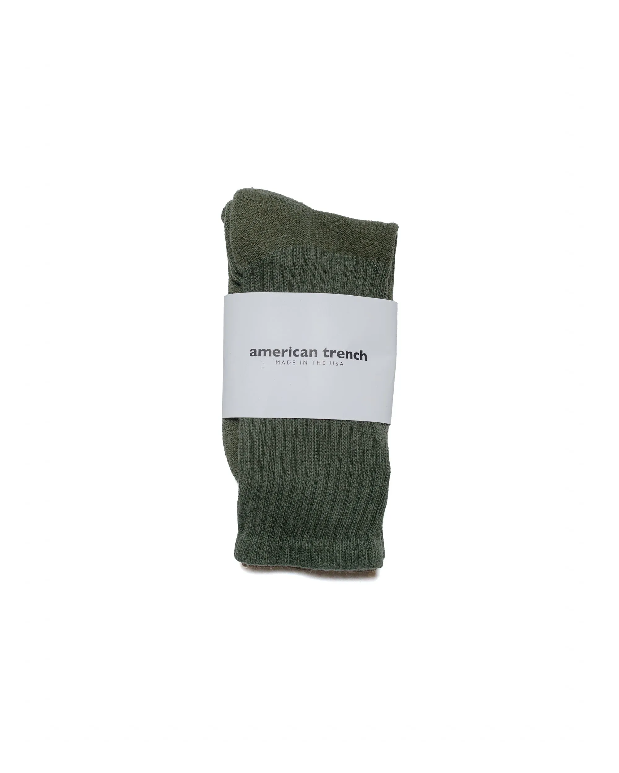 American Trench The Solids Olive sold by Lost & Found