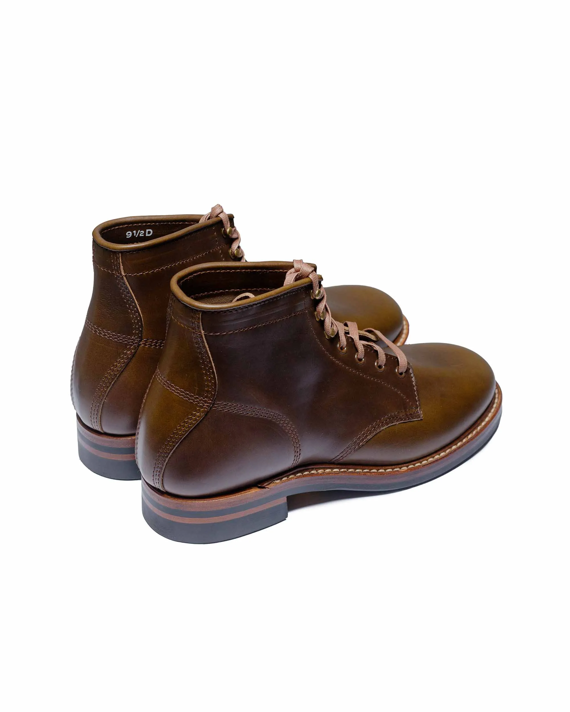 John Lofgren Bootmaker El Capitan Boots Horween Leather CXL Dark Olive sold by Lost & Found product image thumbnail 3