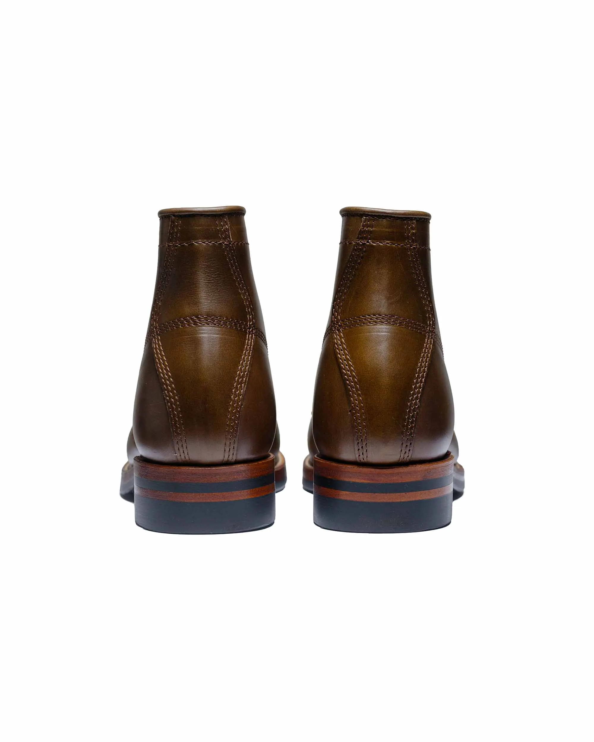 John Lofgren Bootmaker El Capitan Boots Horween Leather CXL Dark Olive sold by Lost & Found product image thumbnail 4